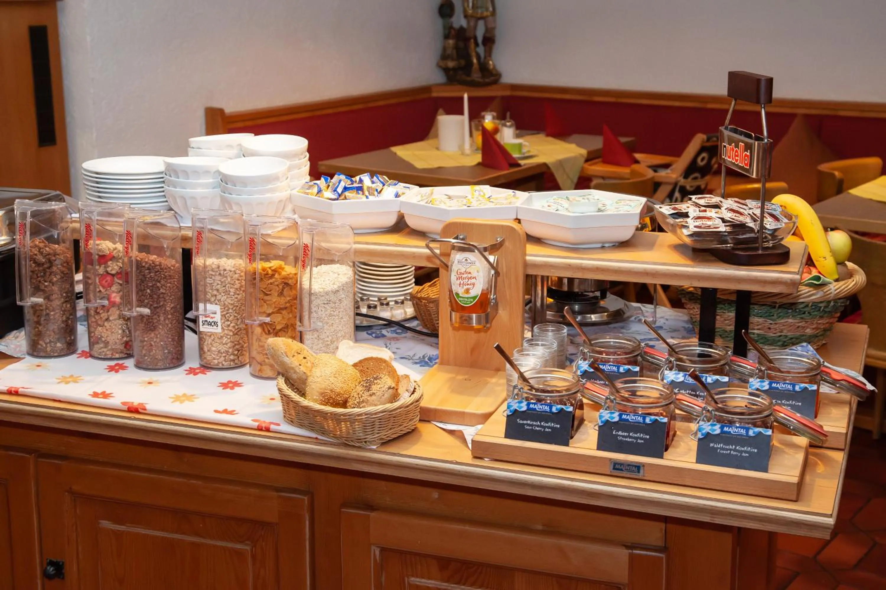 Breakfast in Ferienhotel Barmsee