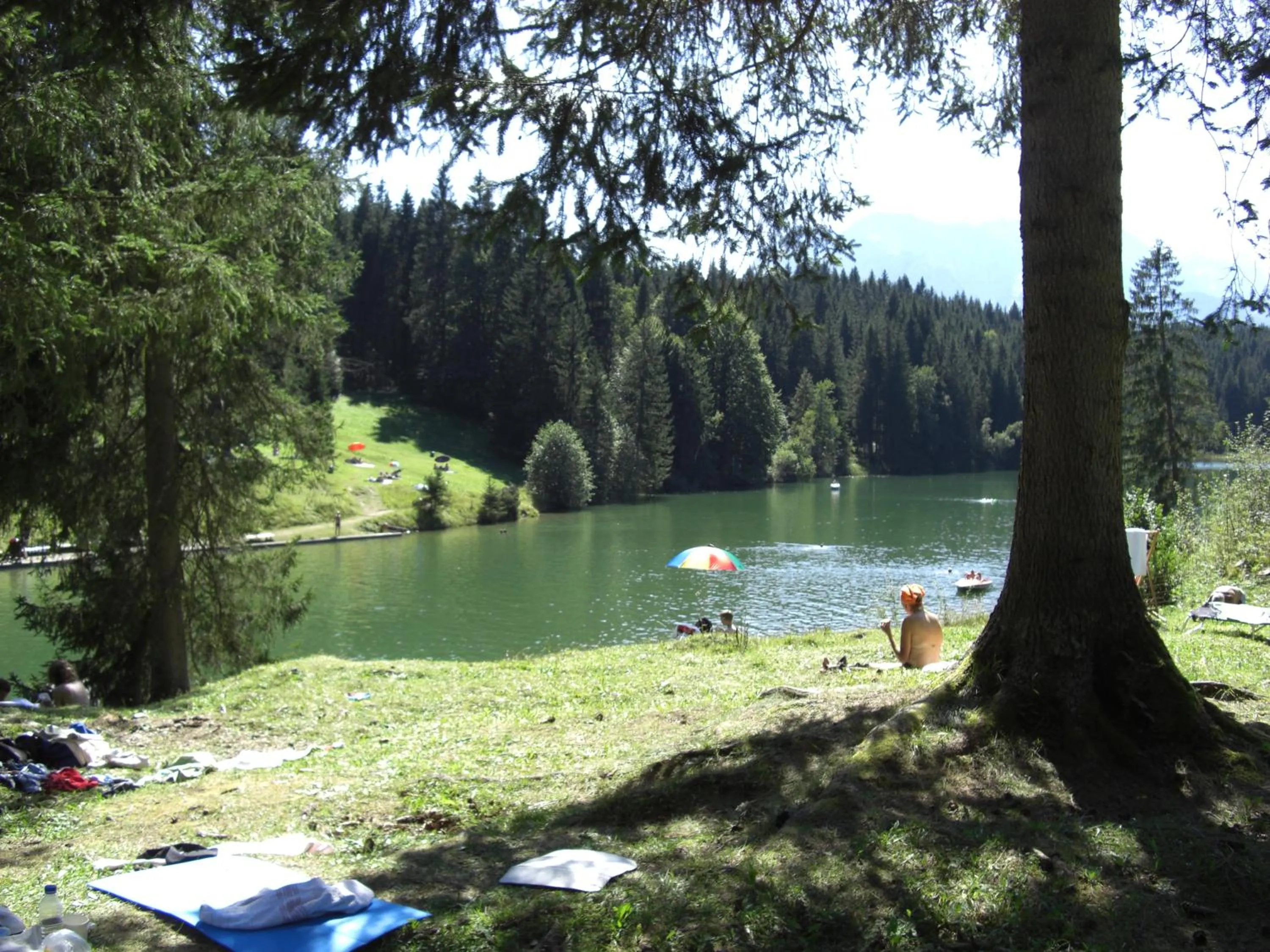 Natural landscape in Ferienhotel Barmsee