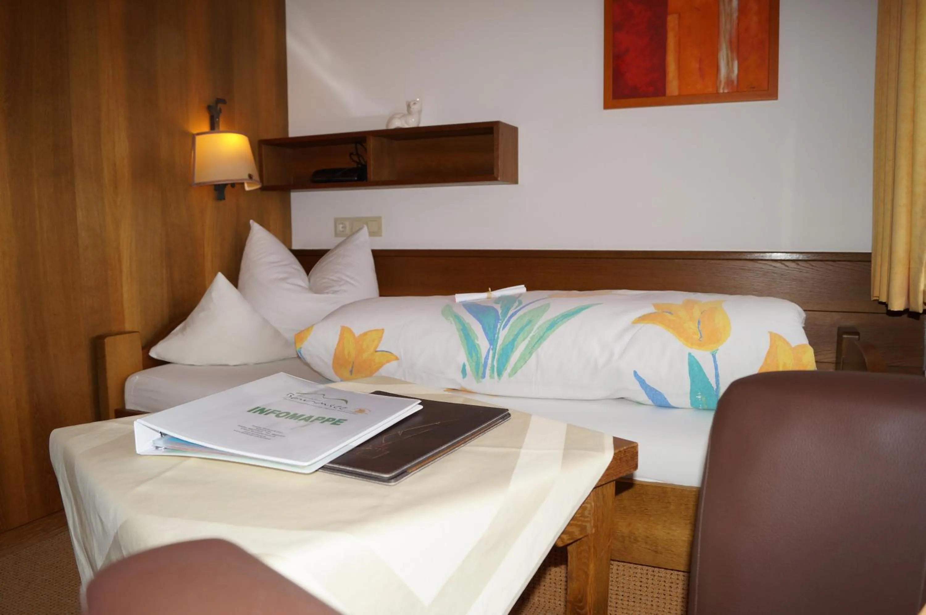 Photo of the whole room, Bed in Ferienhotel Barmsee