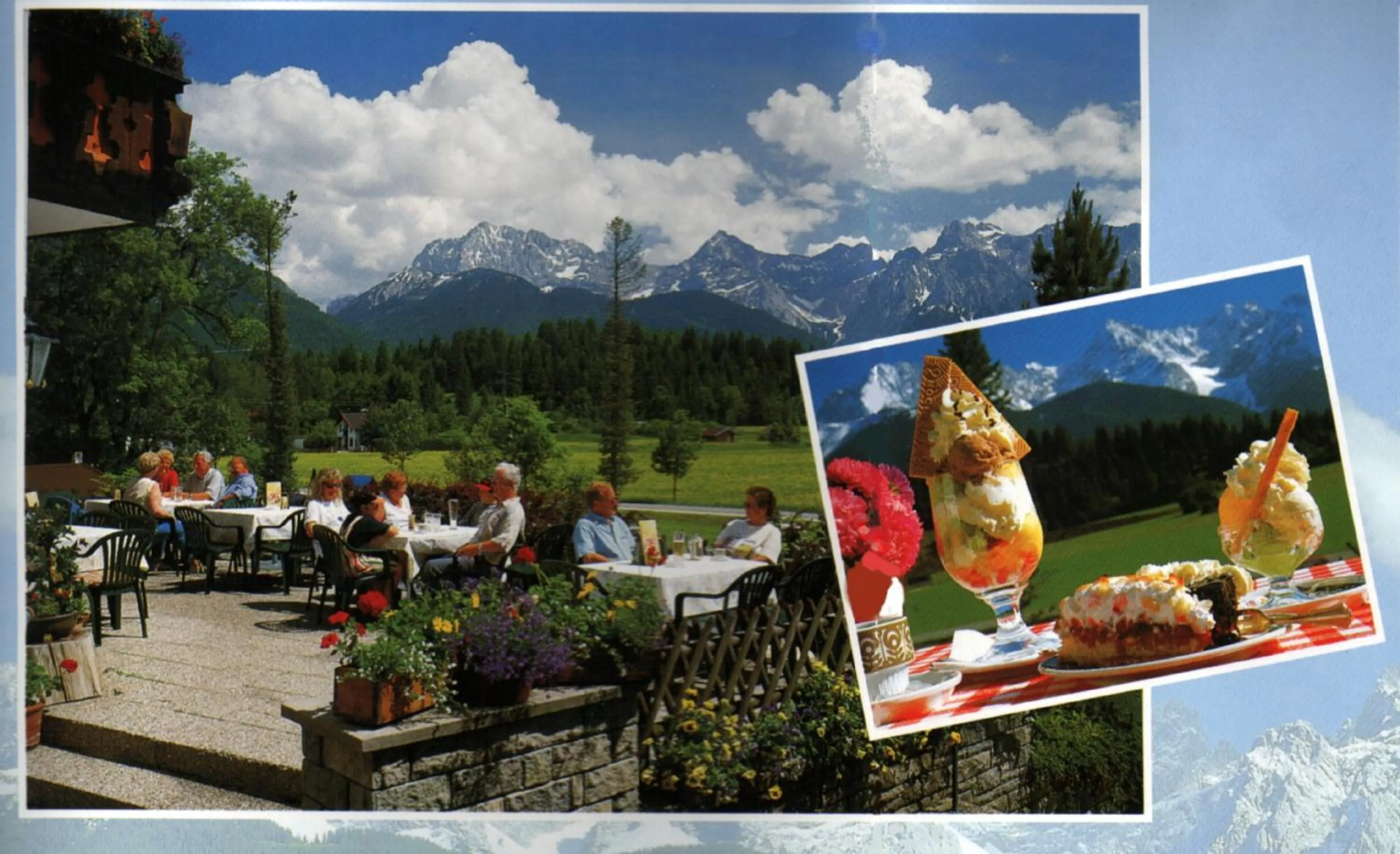 Mountain view in Ferienhotel Barmsee