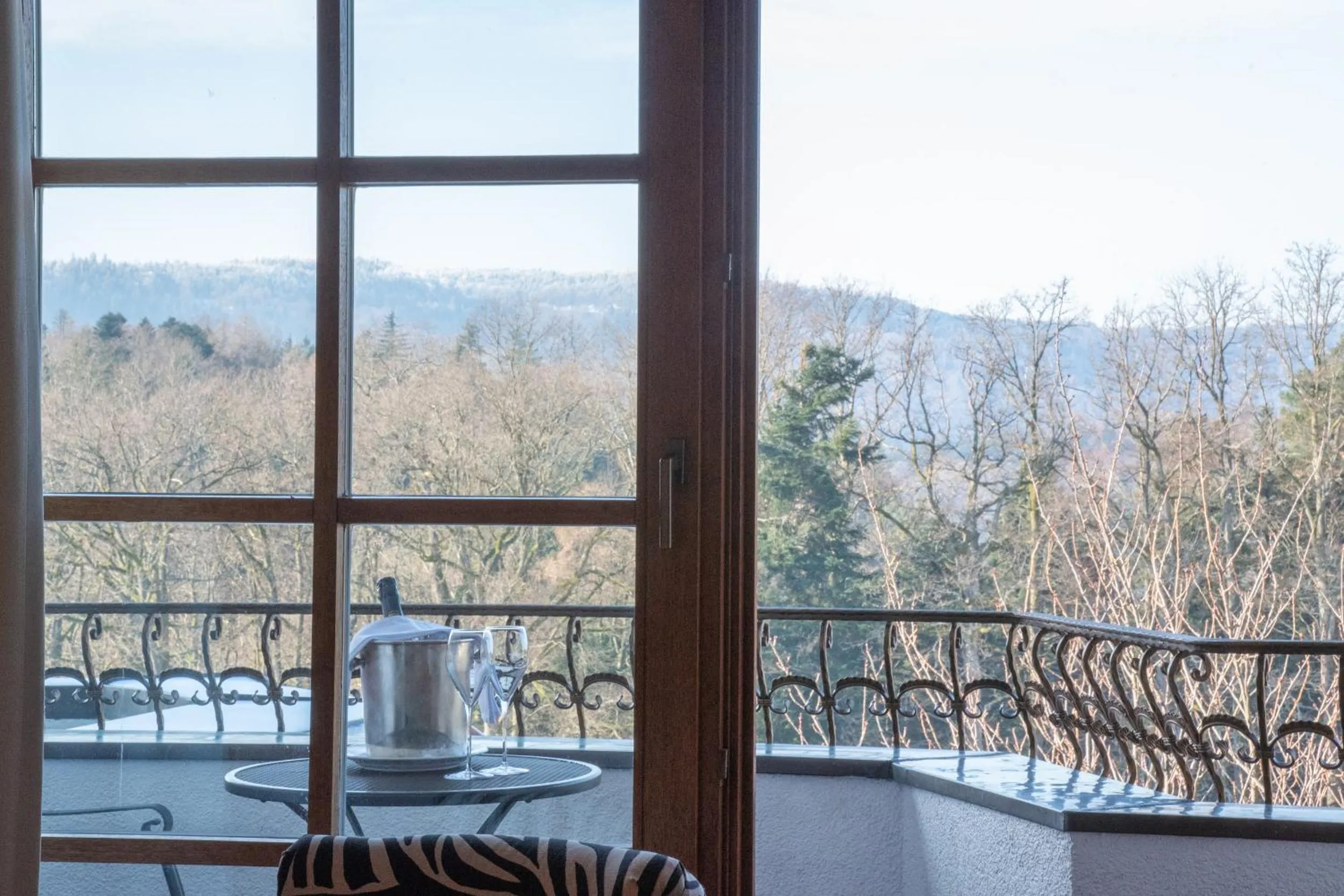 Balcony/Terrace in Hotel Restaurant Vinothek LAMM