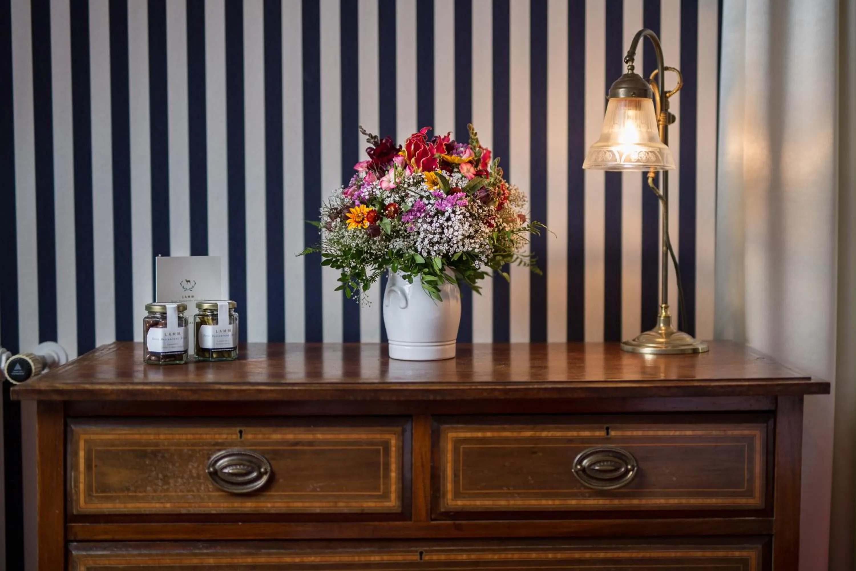 Decorative detail in Hotel Restaurant Vinothek LAMM