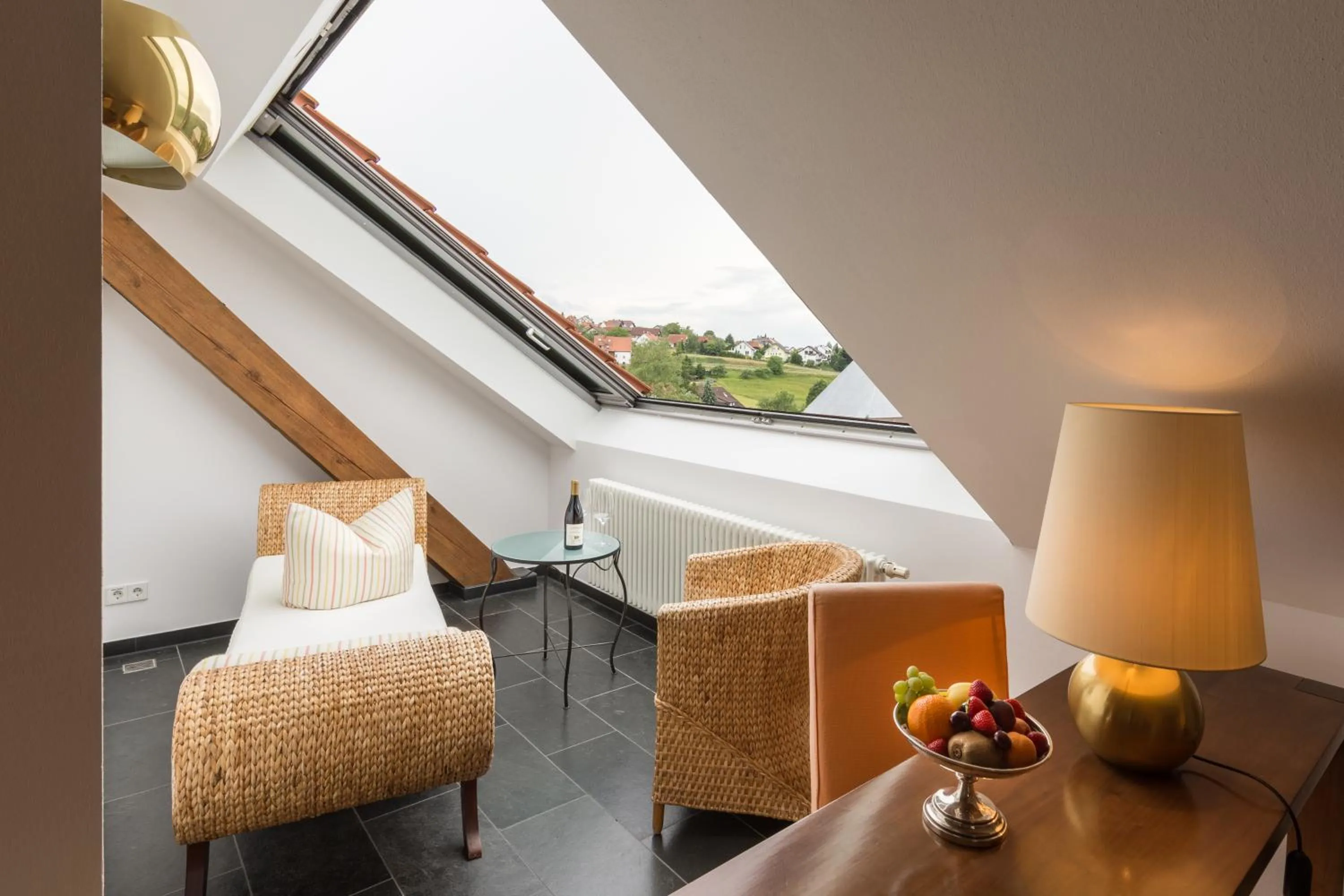 Seating area in Hotel Restaurant Vinothek LAMM