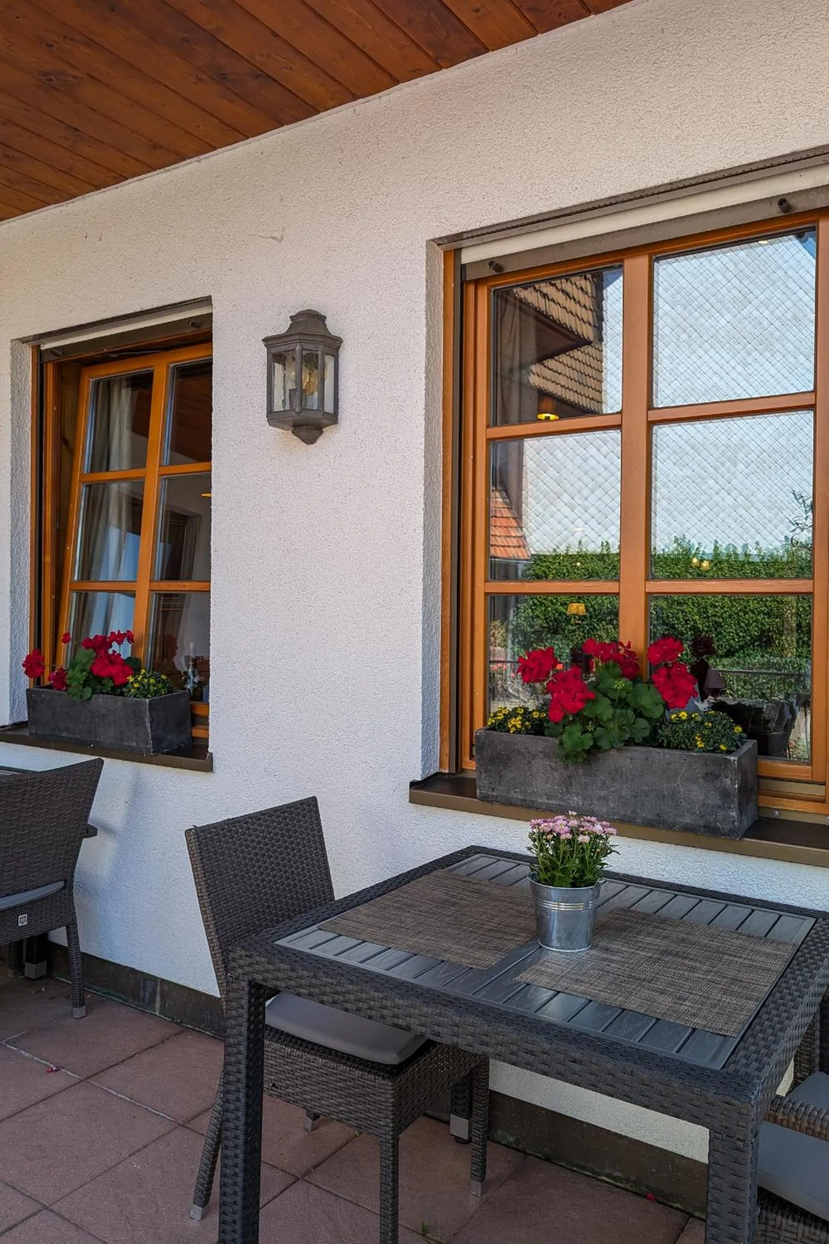 Balcony/Terrace in Hotel Restaurant Vinothek LAMM