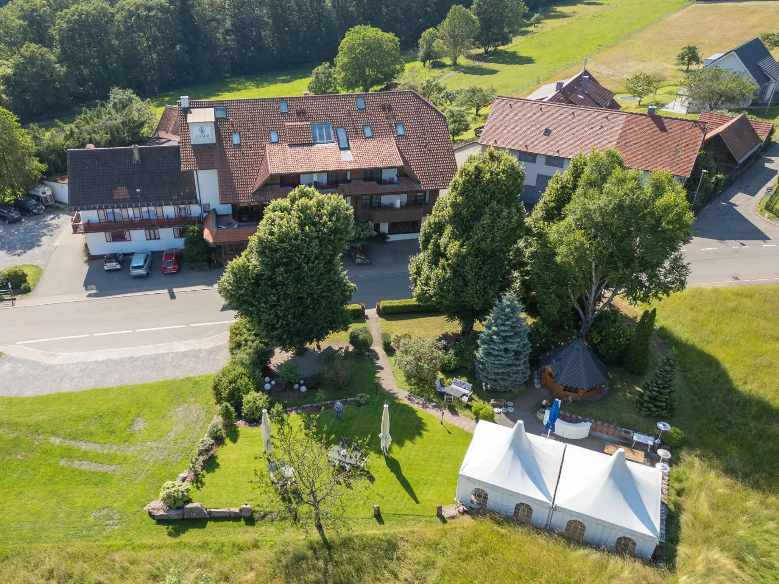 Natural landscape in Hotel Restaurant Vinothek LAMM