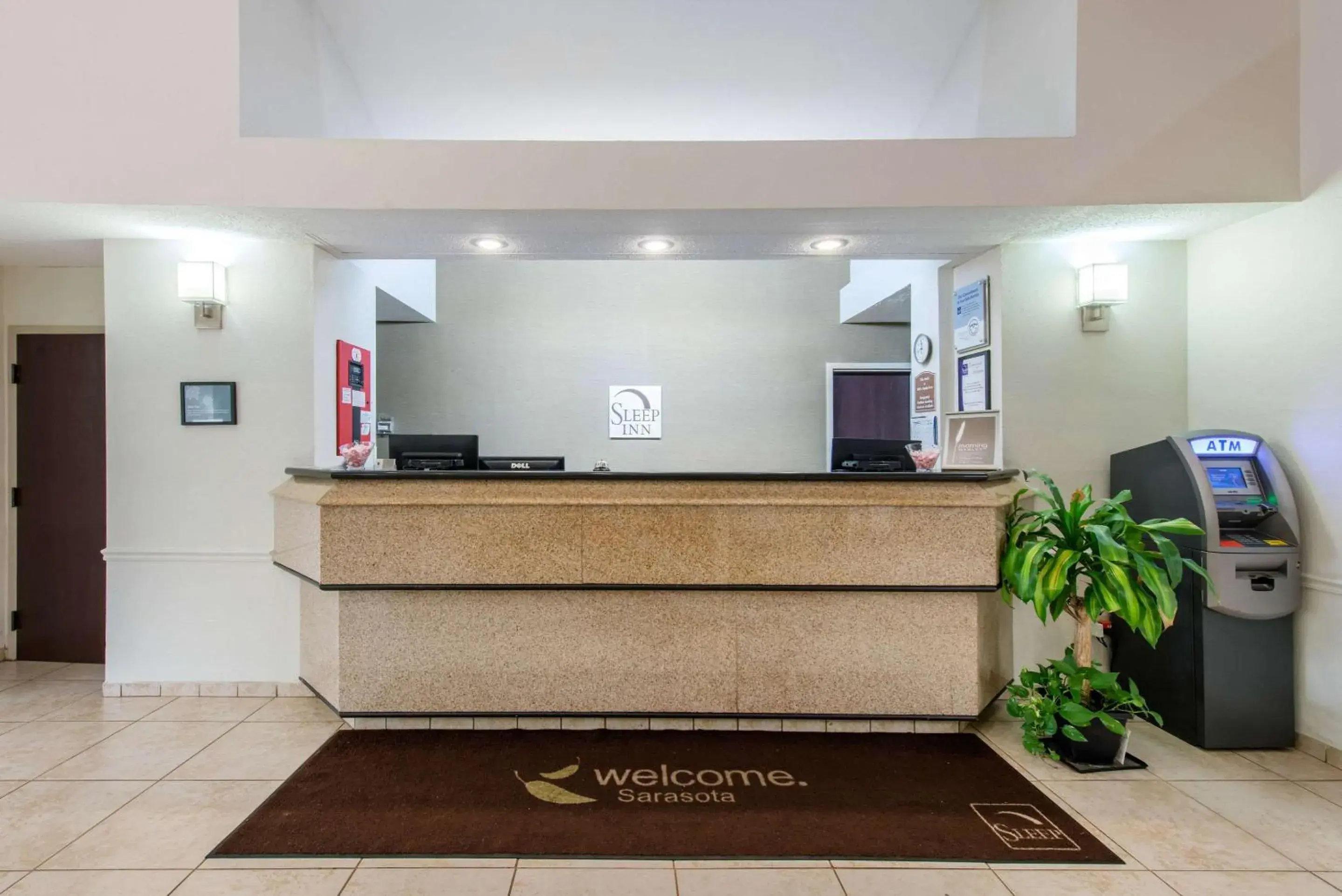 Lobby or reception in Sleep Inn Sarasota North Lobby or reception in Sleep Inn Sarasota North