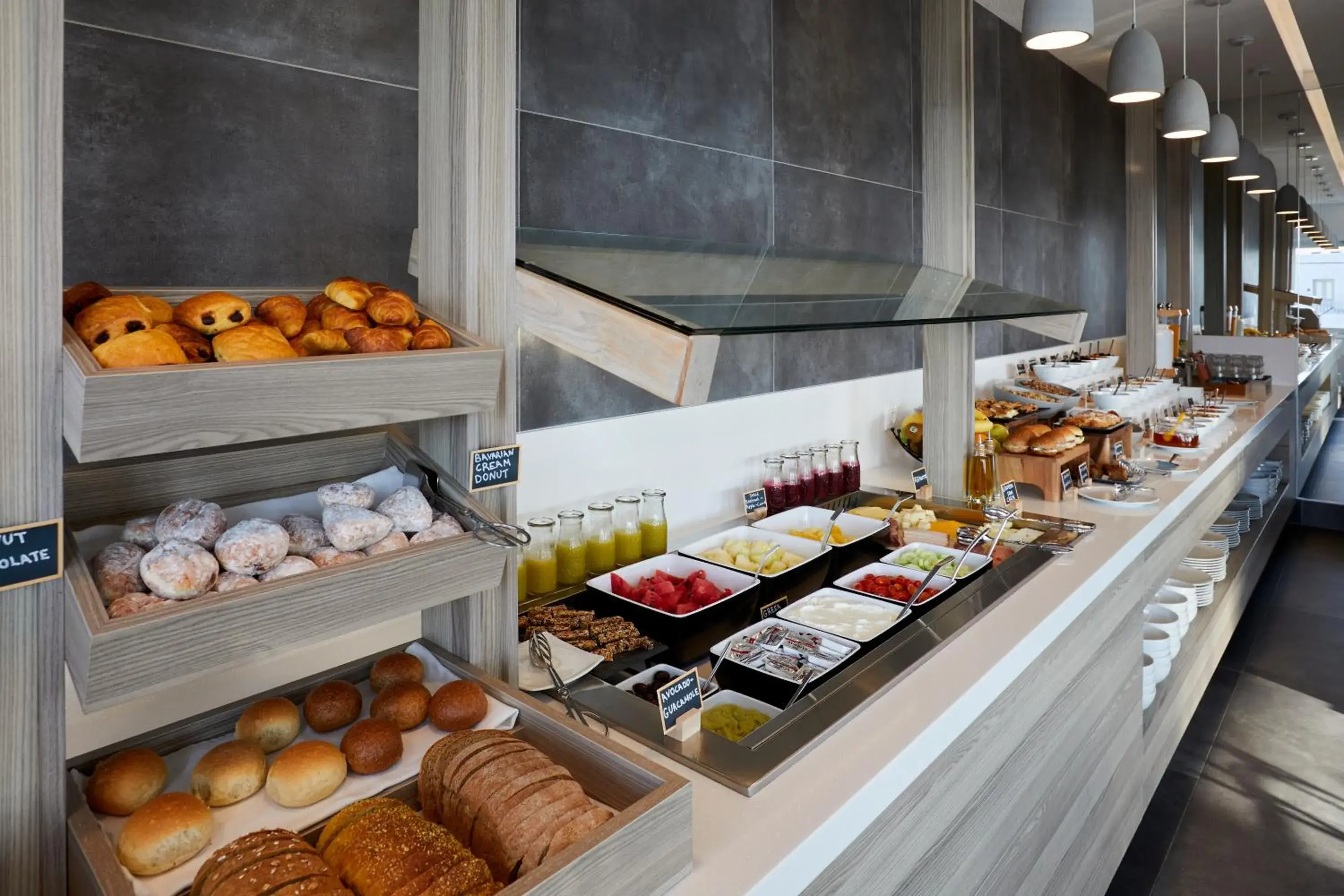 Buffet breakfast in Kouros Village Hotel - Adults Only Buffet breakfast in Kouros Village Hotel - Adults Only