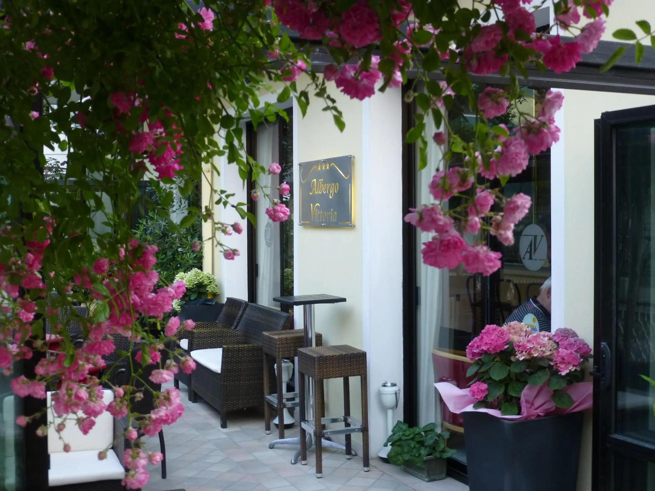 Garden in Albergo Vittoria