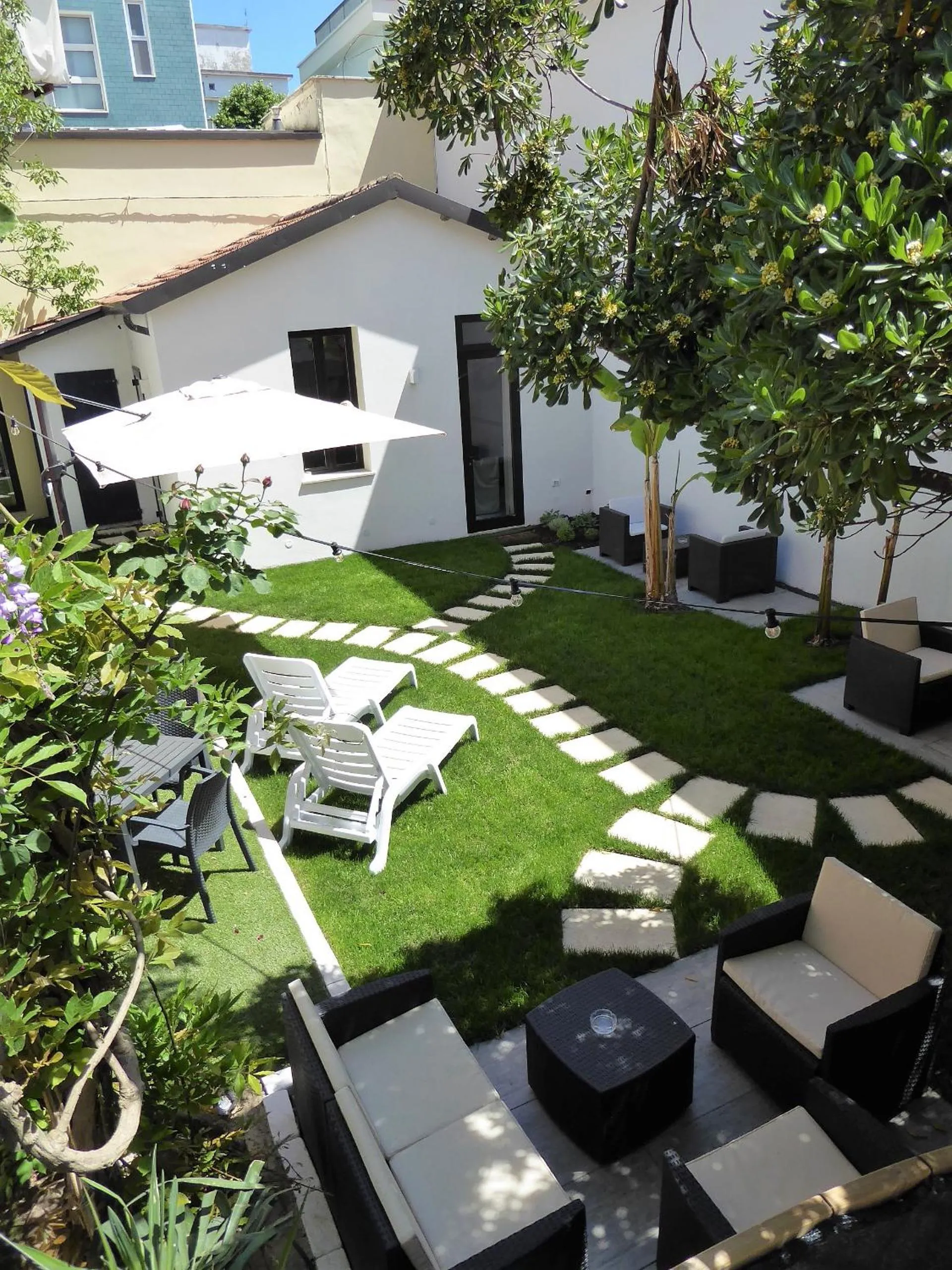 Garden in Albergo Vittoria