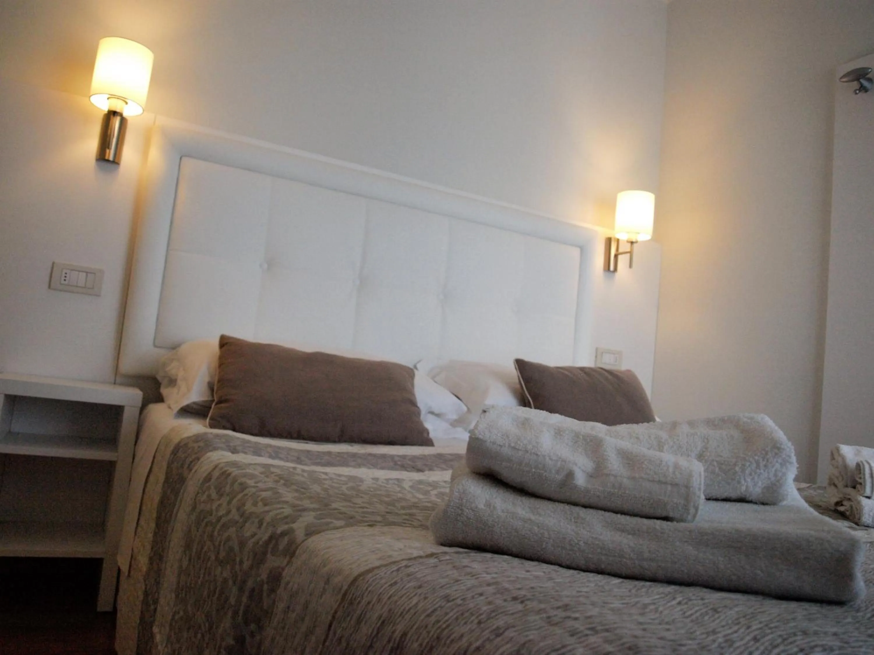 Bedroom, Bed in Albergo Vittoria