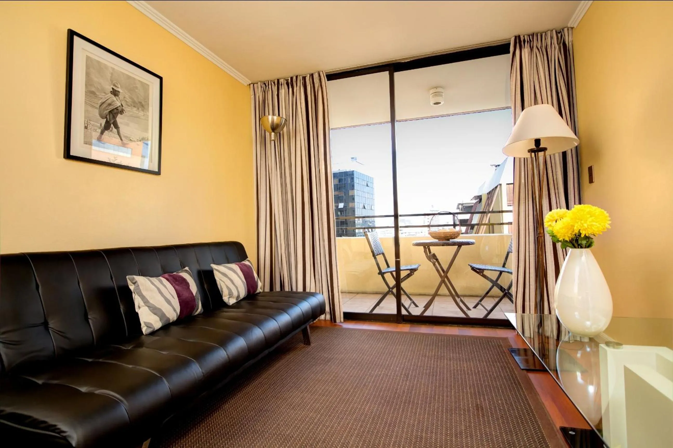 Living room in Santa Magdalena Apartments