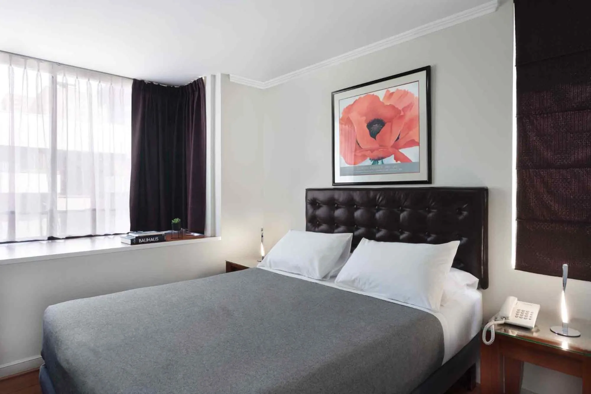 Bed in Santa Magdalena Apartments