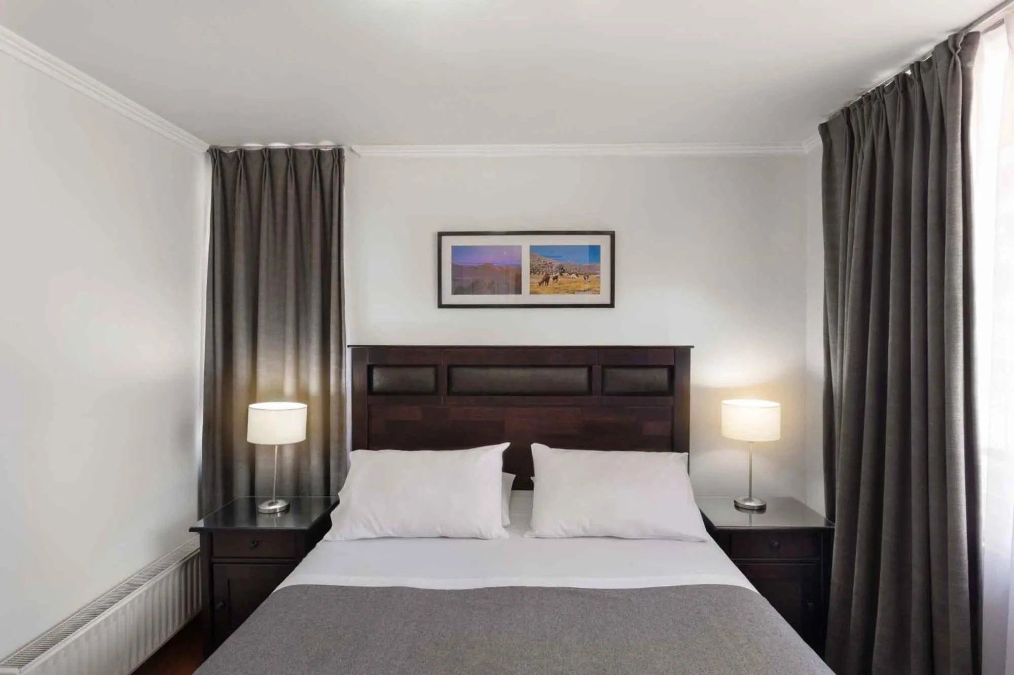 Bed in Santa Magdalena Apartments