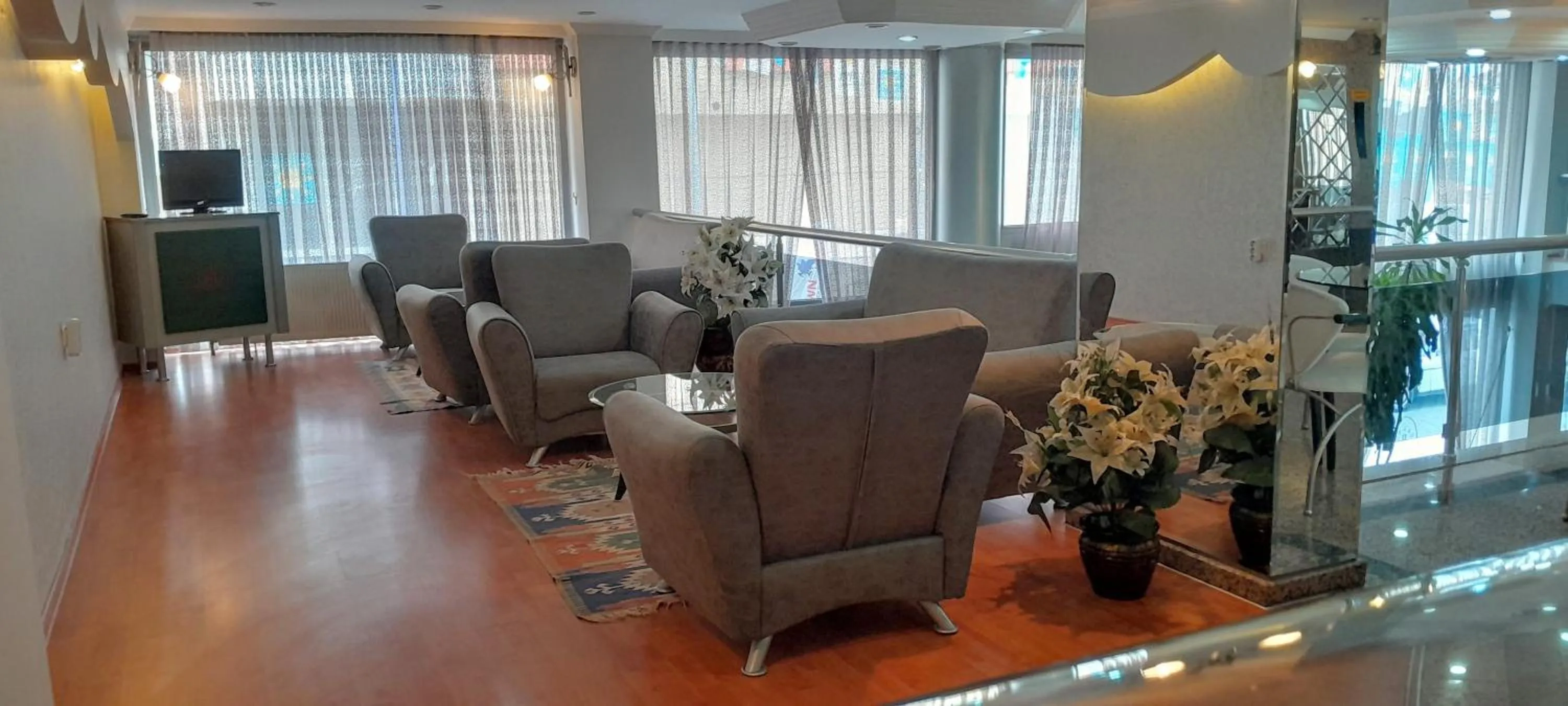 Lounge or bar in Turk Inn Uzcan Hotel