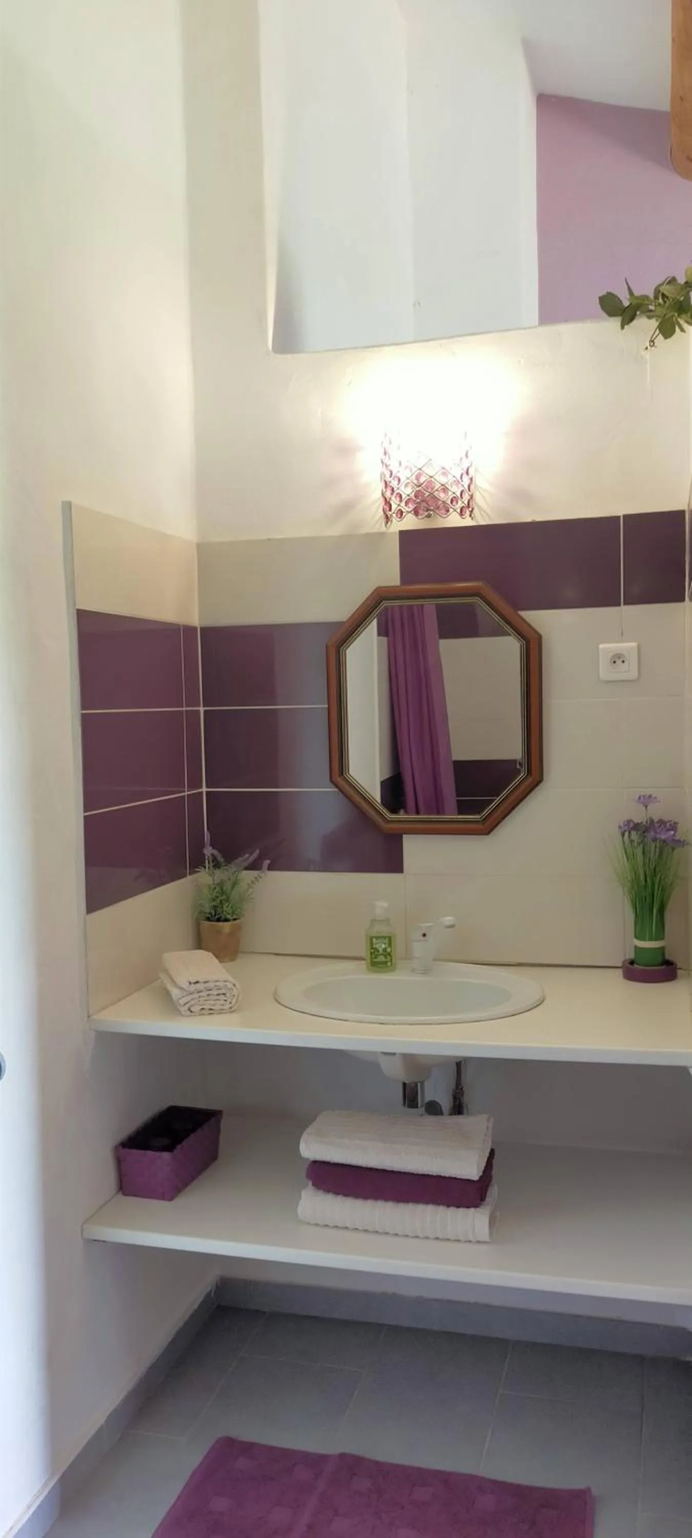 Shower in La Sarriette - Chambres d'hôtes et gîte d'étape à Eygalières