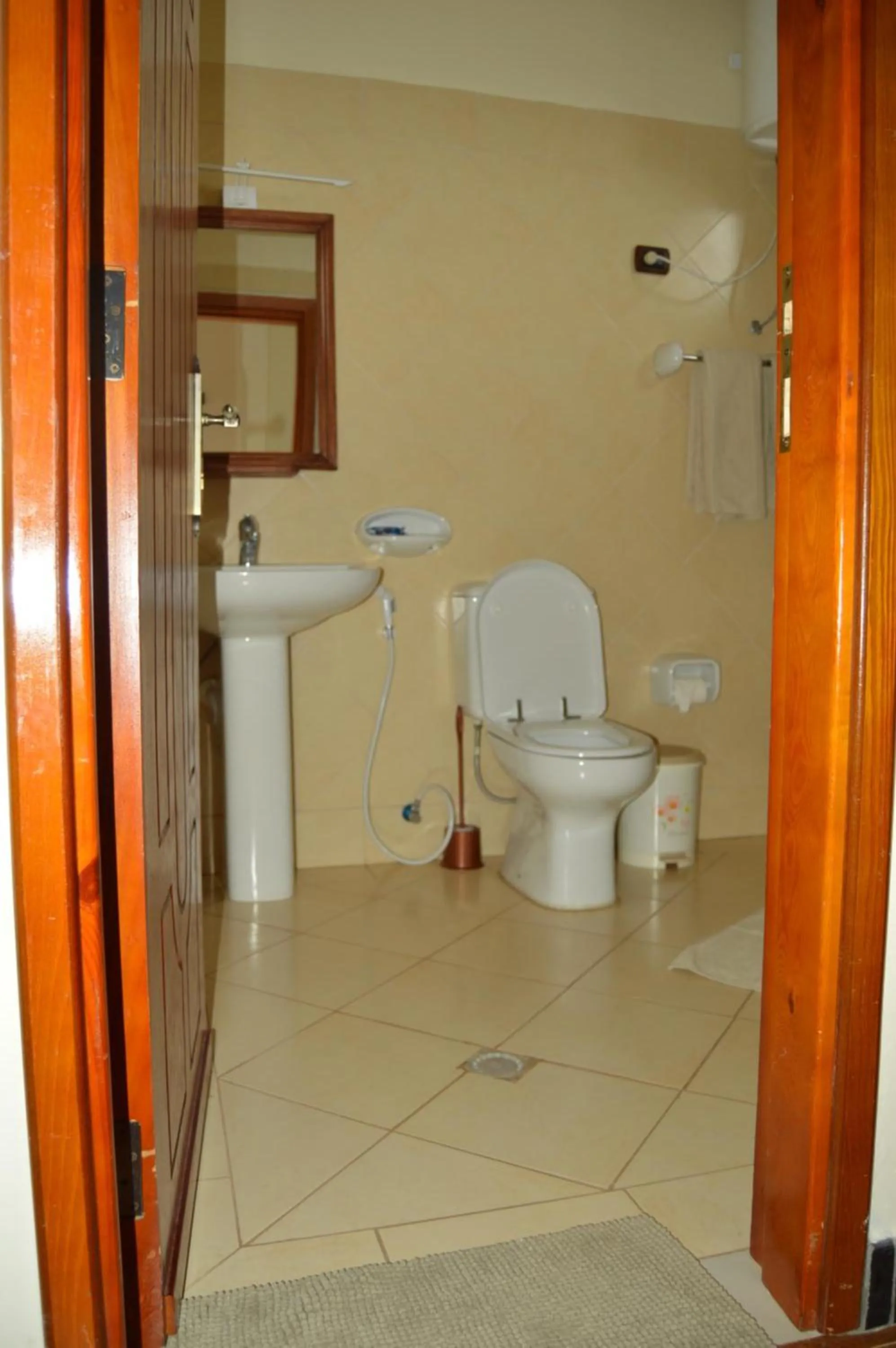 Bathroom in Harbe Hotel