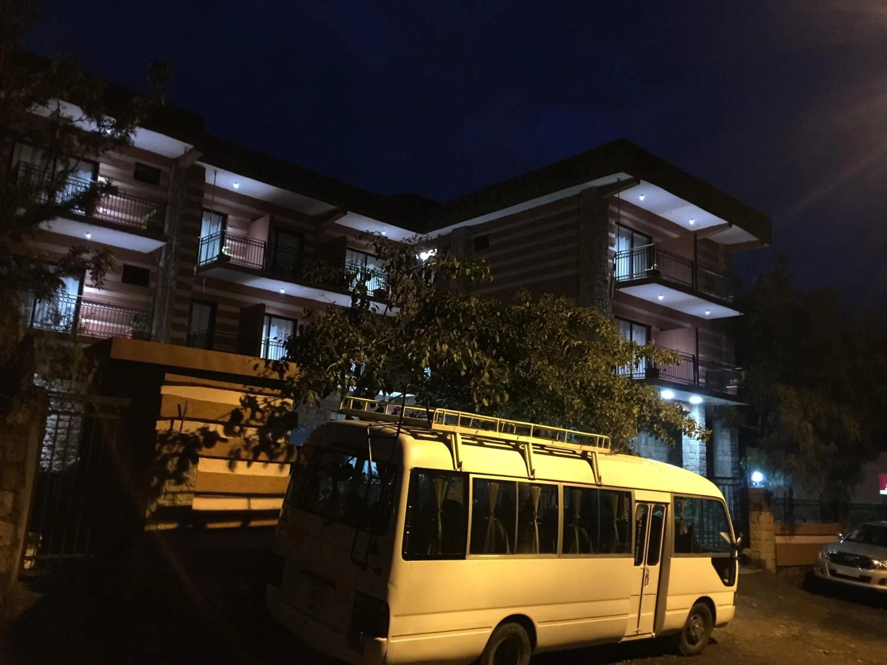 Property building in Harbe Hotel