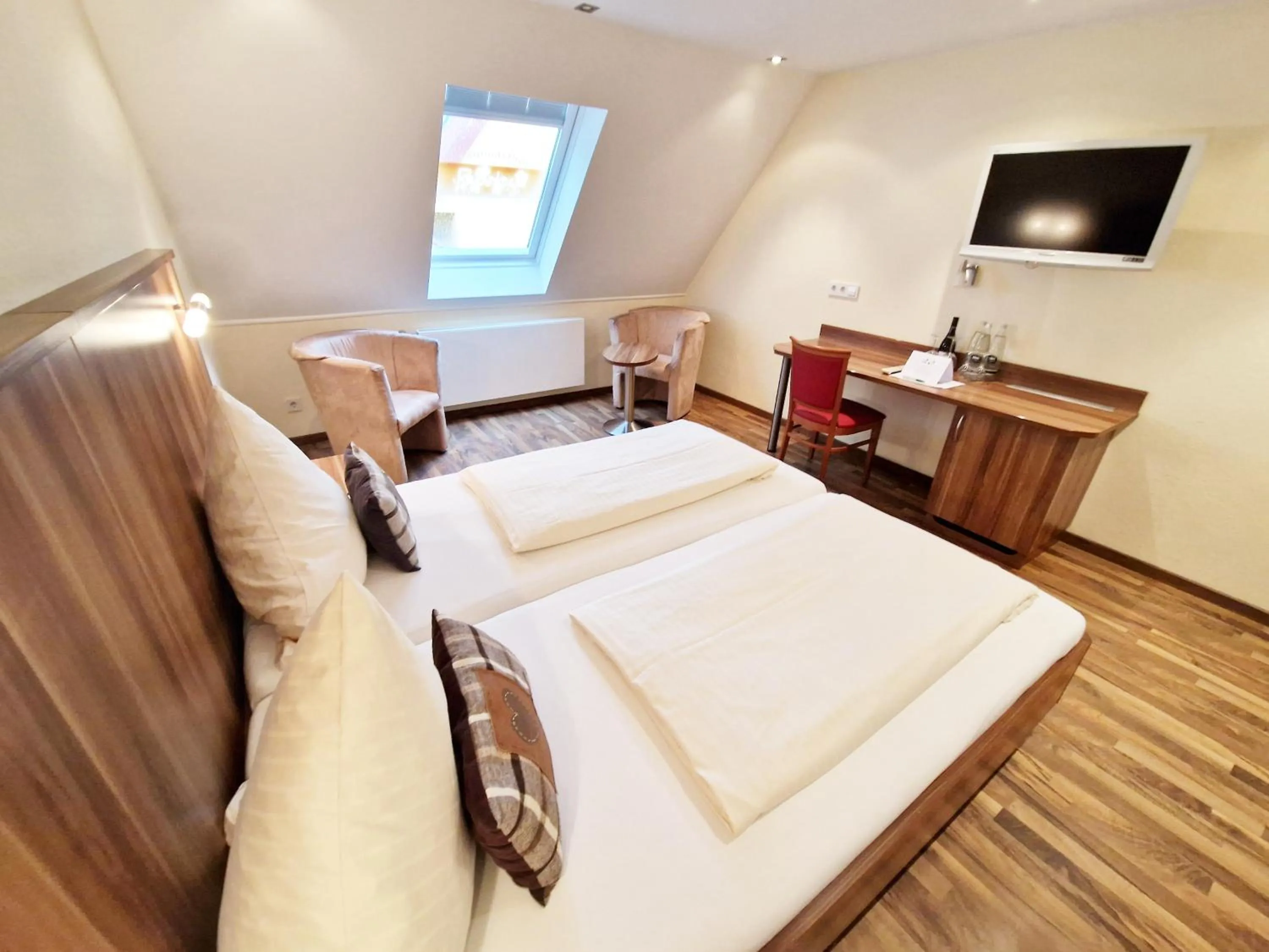 Bed in Landgasthof Rebstock