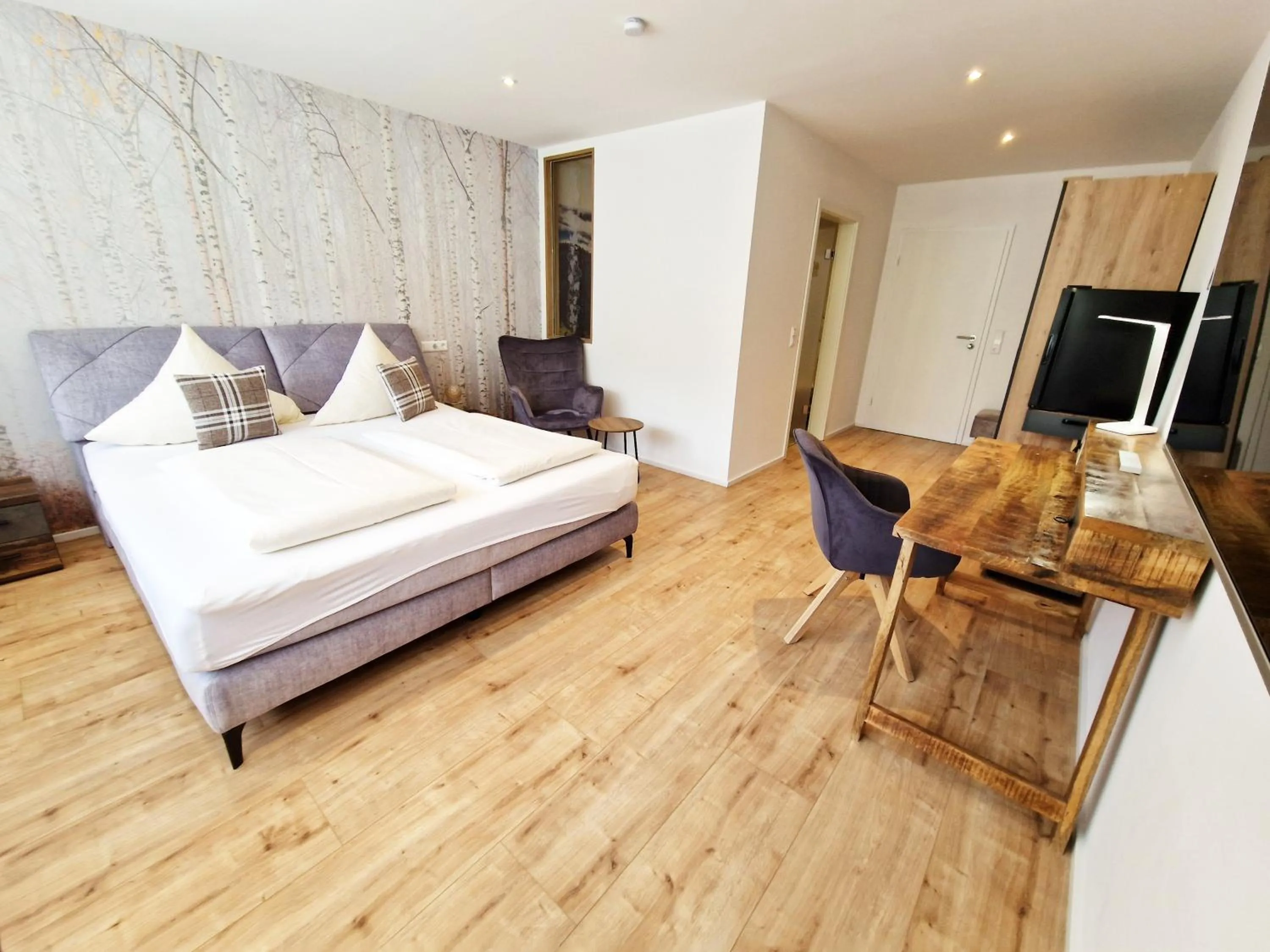 Bed in Landgasthof Rebstock