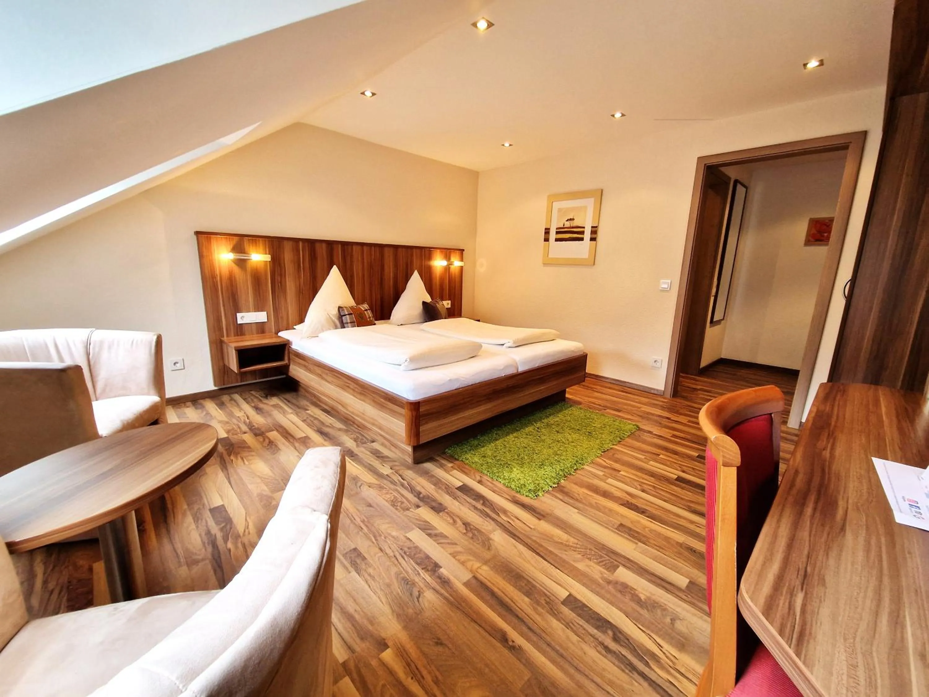 Bed in Landgasthof Rebstock