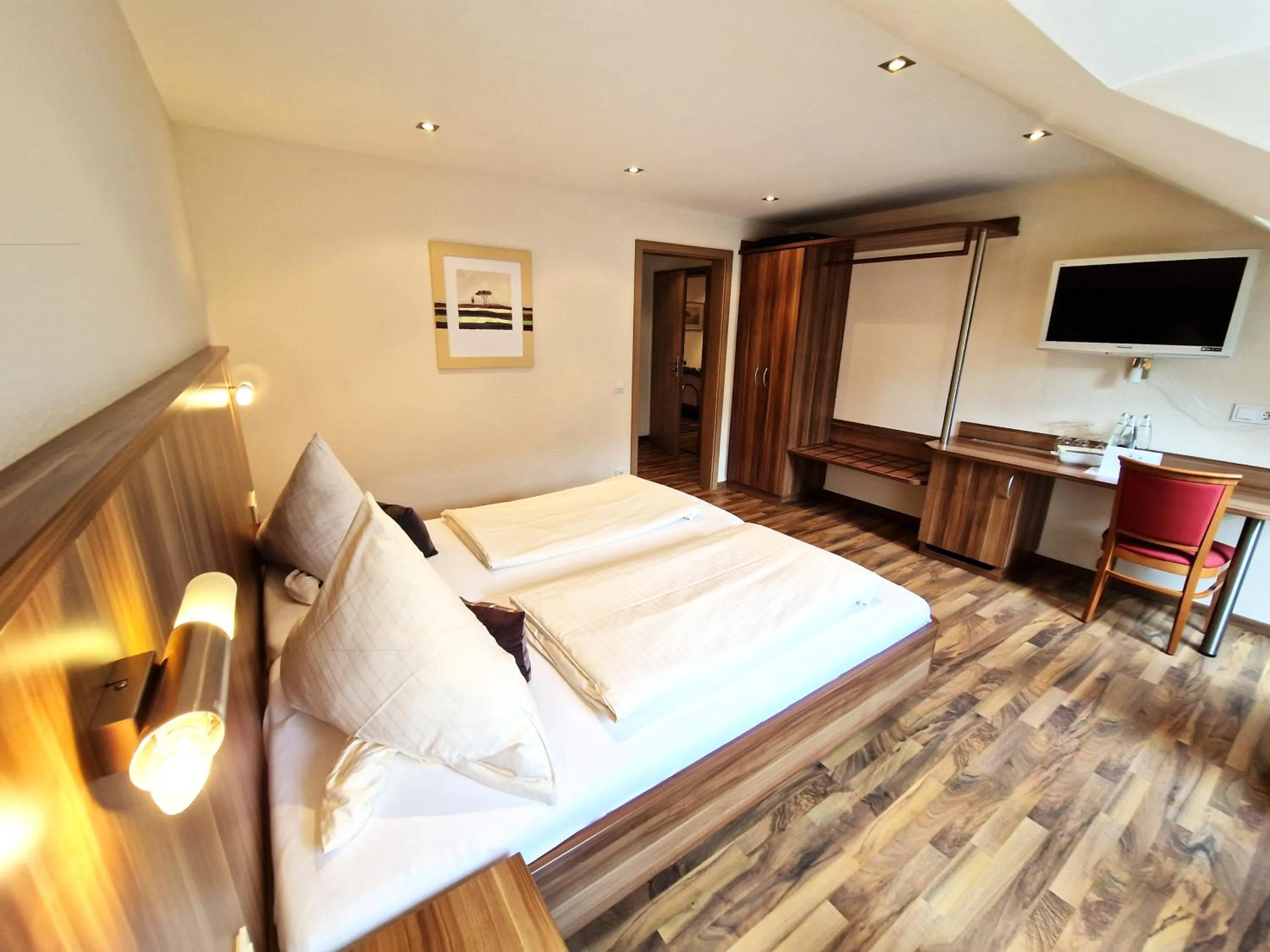 Bed in Landgasthof Rebstock