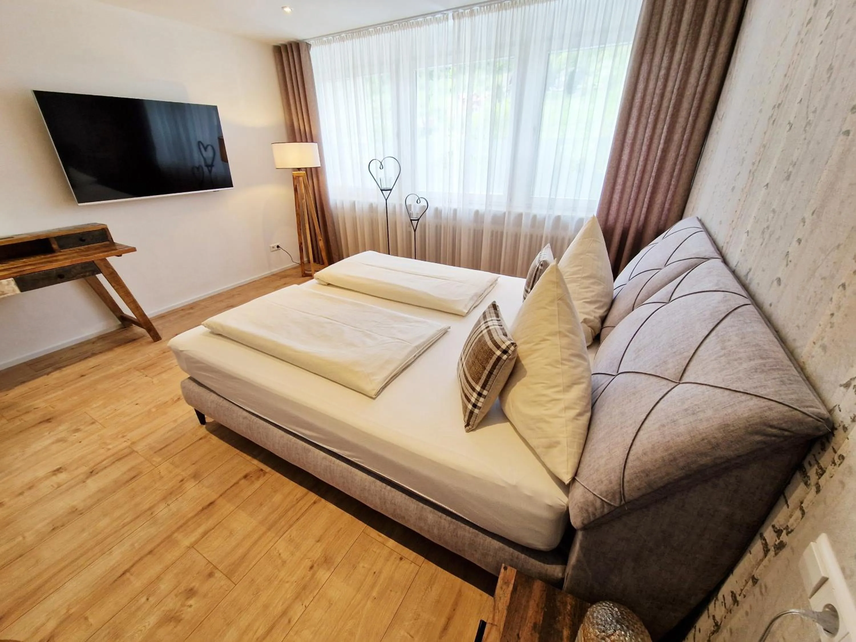 Bed in Landgasthof Rebstock