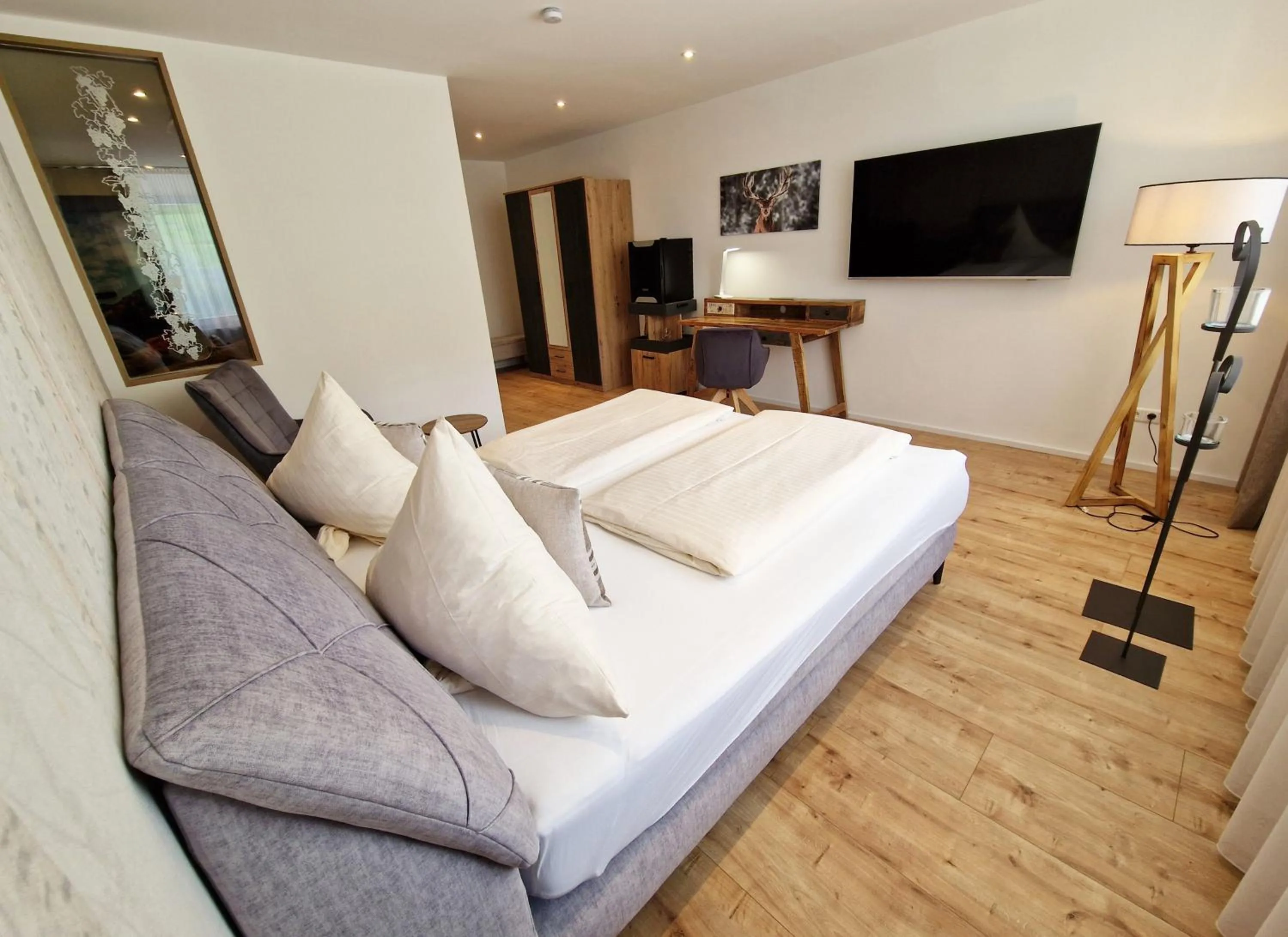 Bed in Landgasthof Rebstock