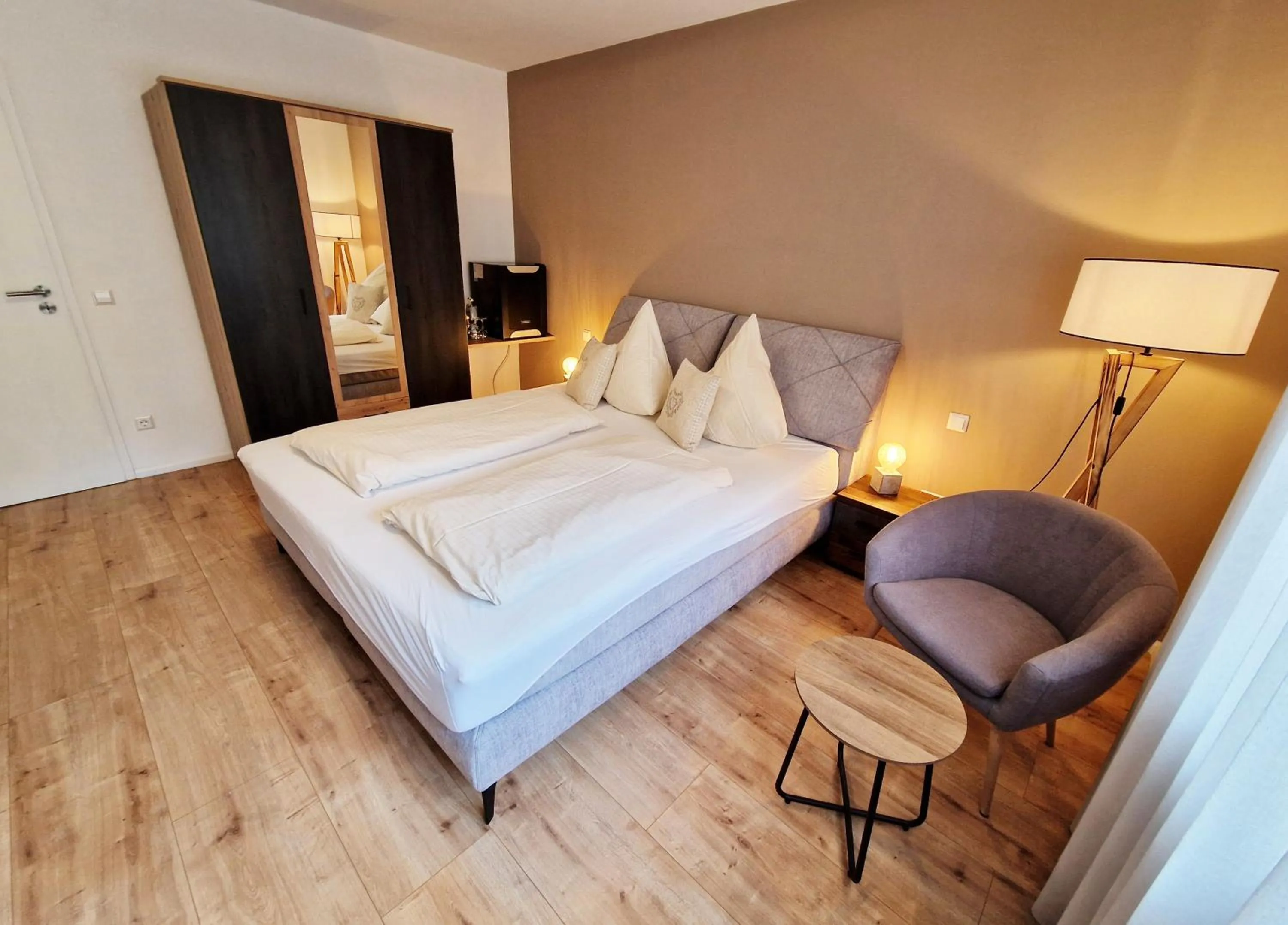 Bed in Landgasthof Rebstock