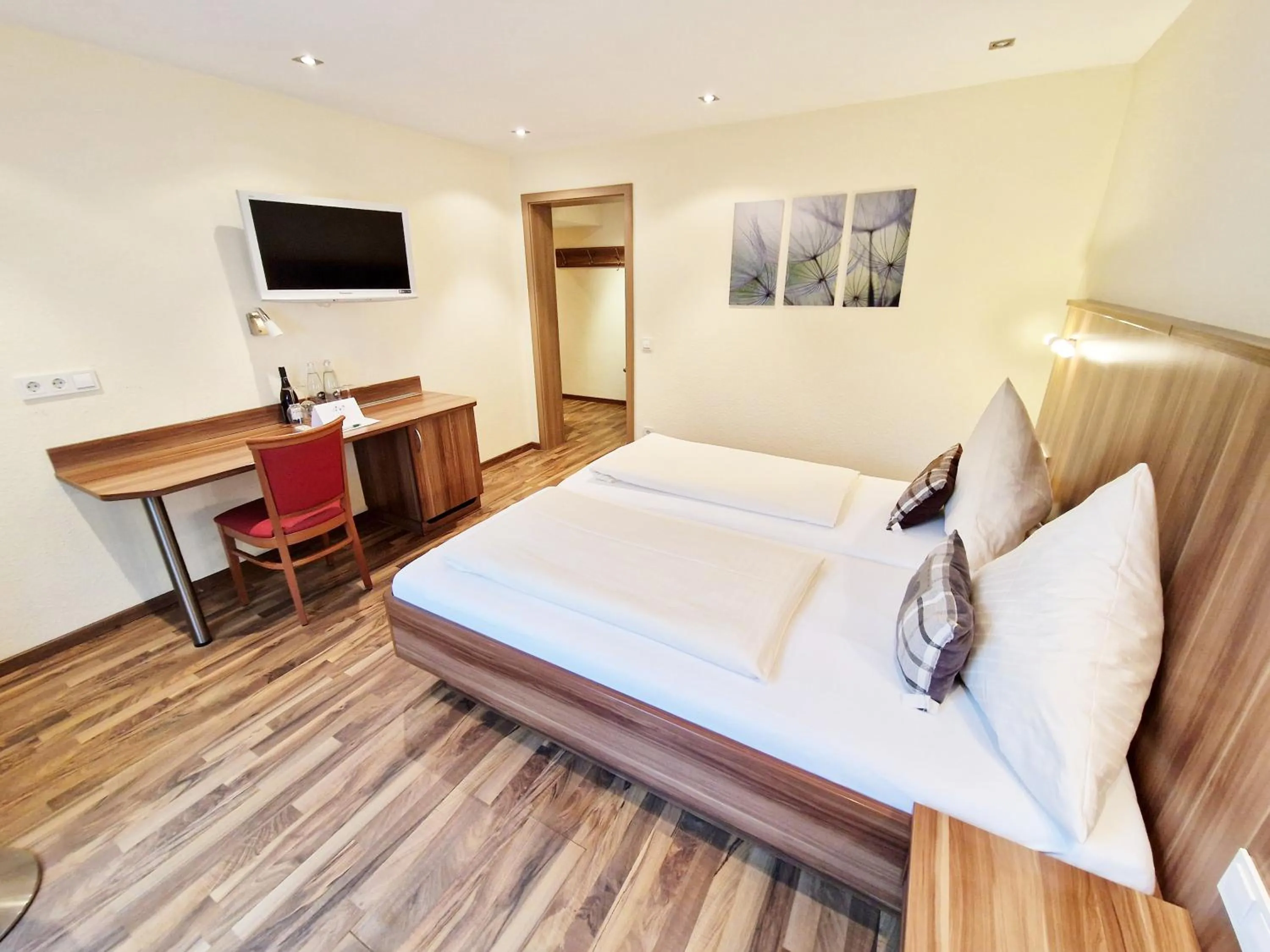 Bed in Landgasthof Rebstock