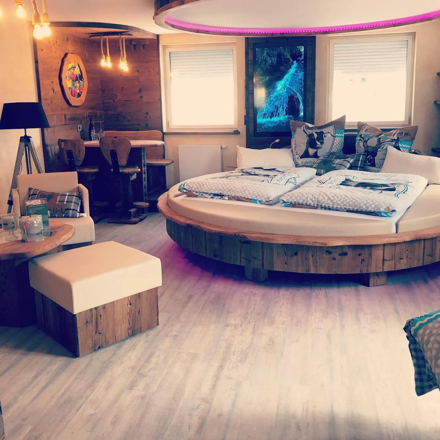 Bed in Landgasthof Rebstock