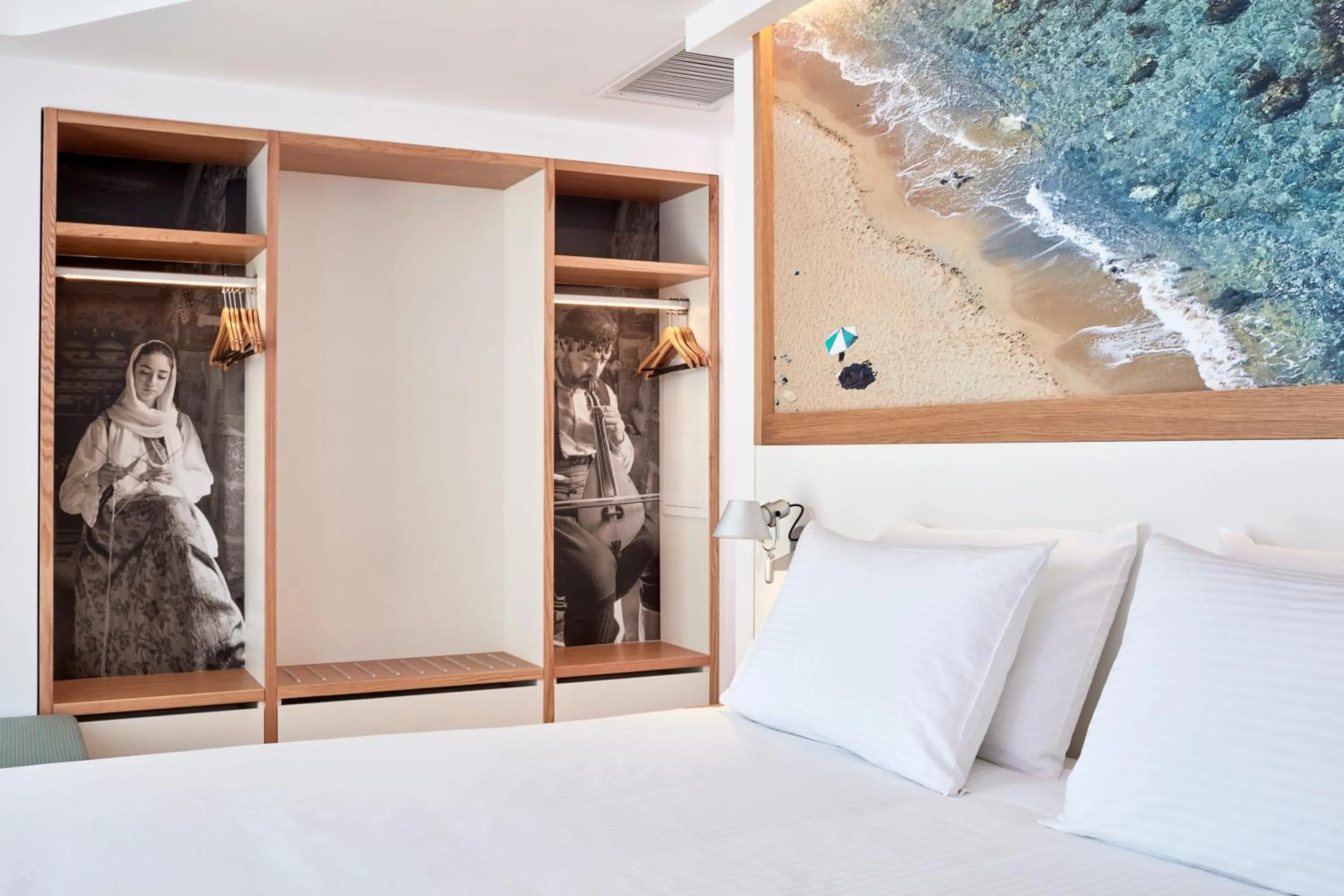 Bed in Olive Green Hotel