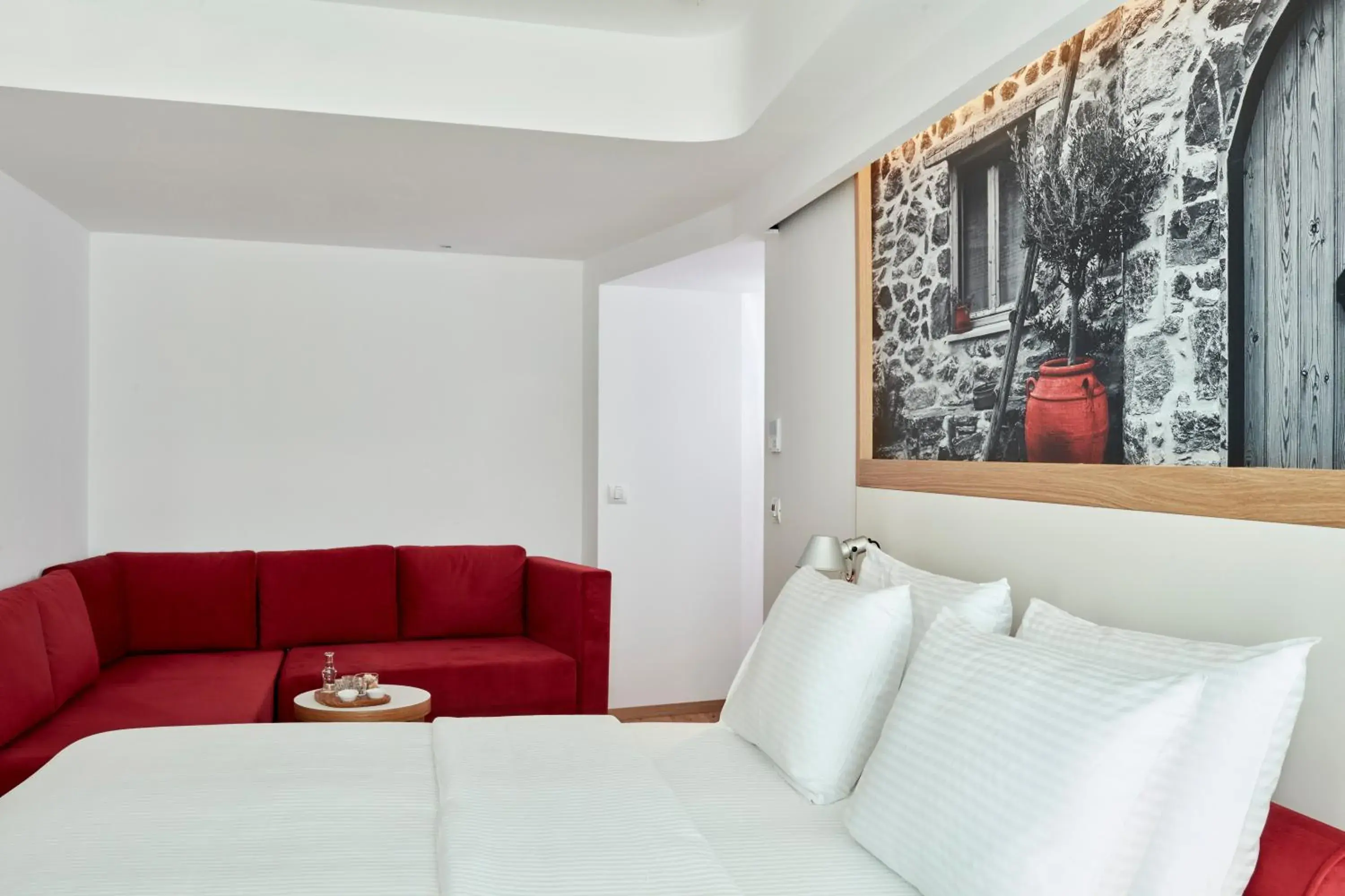 Bed in Olive Green Hotel Bed in Olive Green Hotel