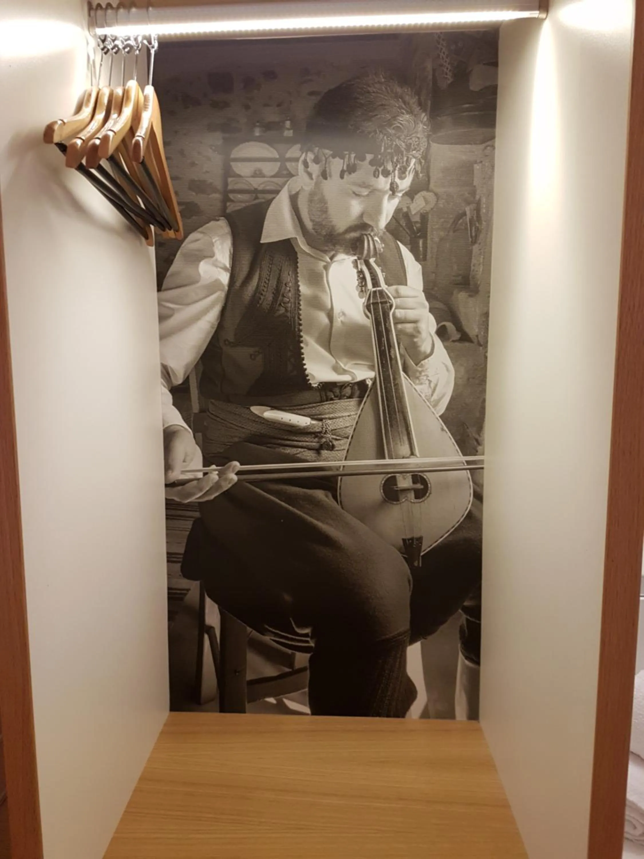 Decorative detail in Olive Green Hotel