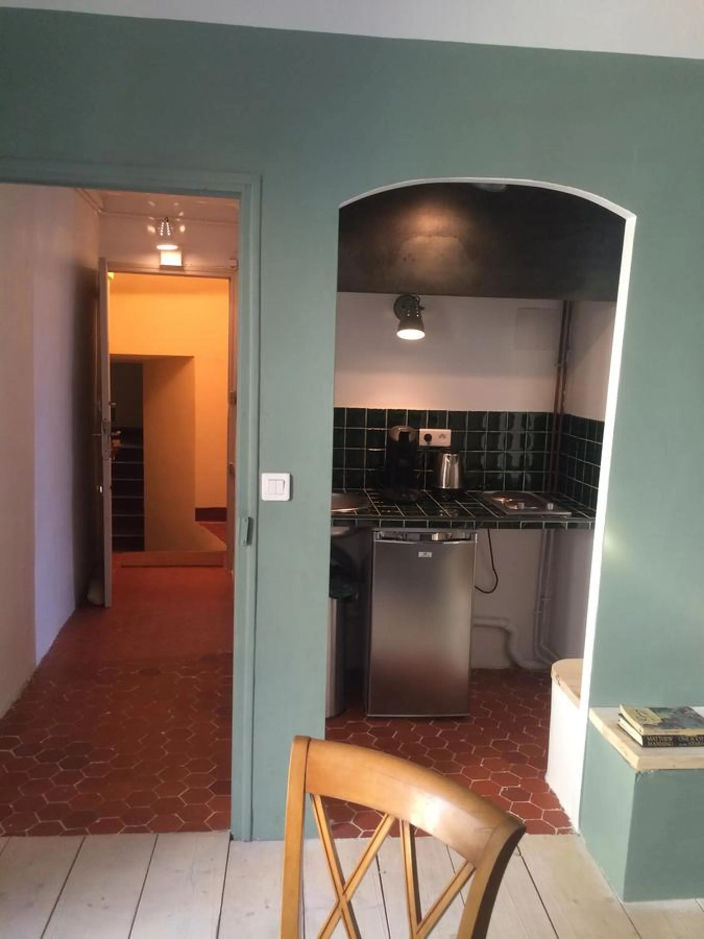 Kitchen or kitchenette in Hôtel Particulier des Lumières