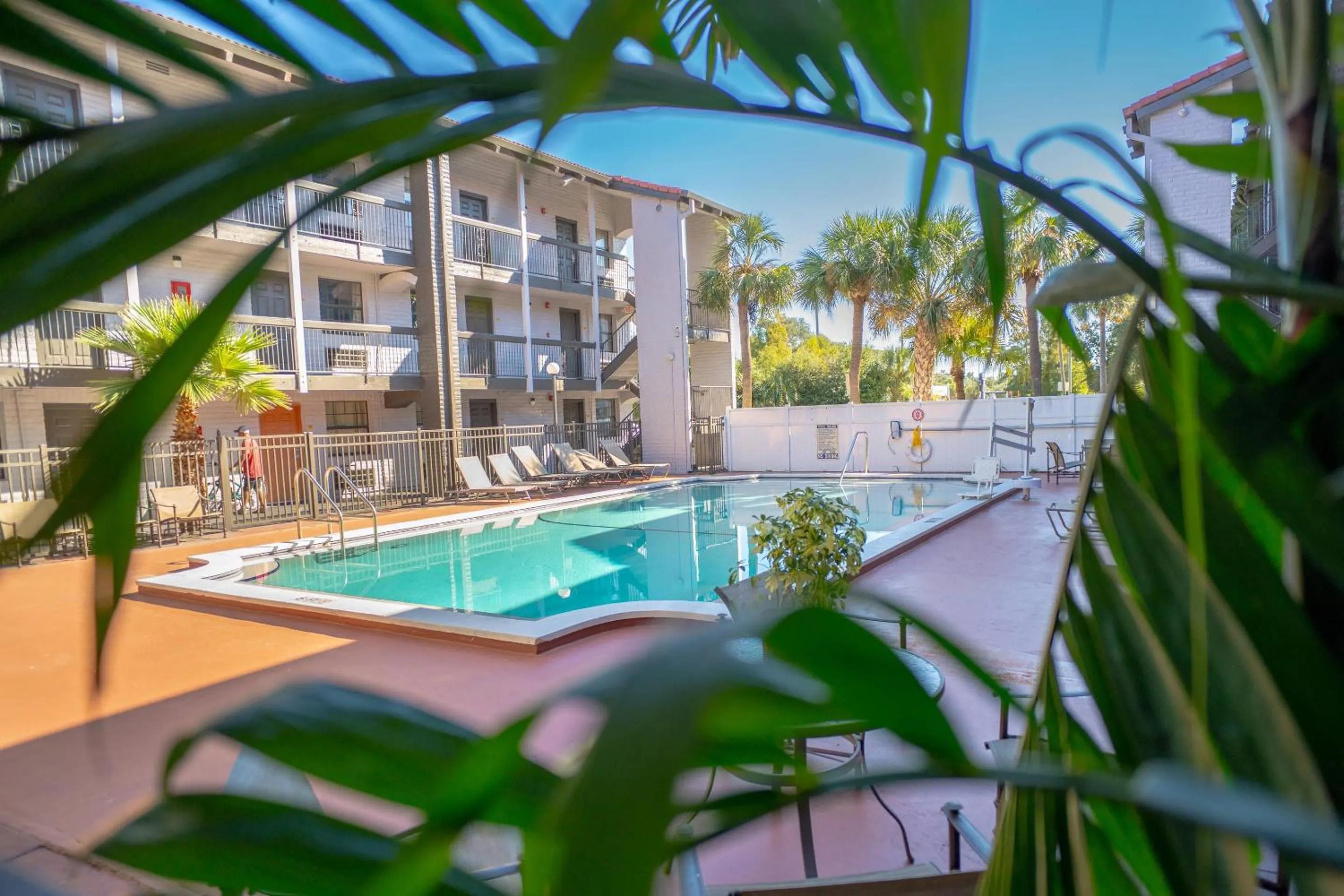 Swimming pool in Rodeway Inn Near Ybor City - Casino