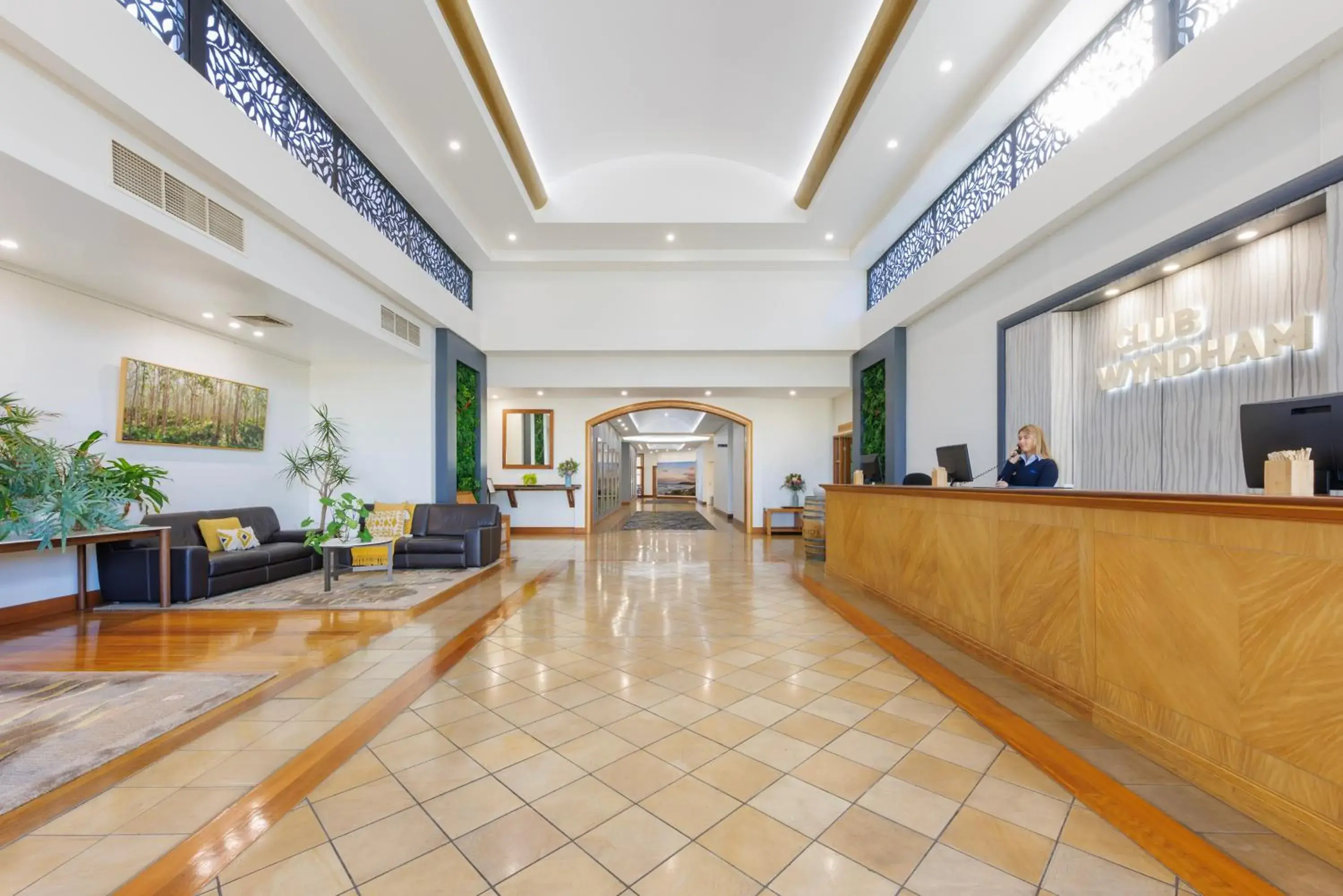 Lobby or reception in Club Wyndham Dunsborough, Trademark Collection by Wyndham Lobby or reception in Club Wyndham Dunsborough, Trademark Collection by Wyndham
