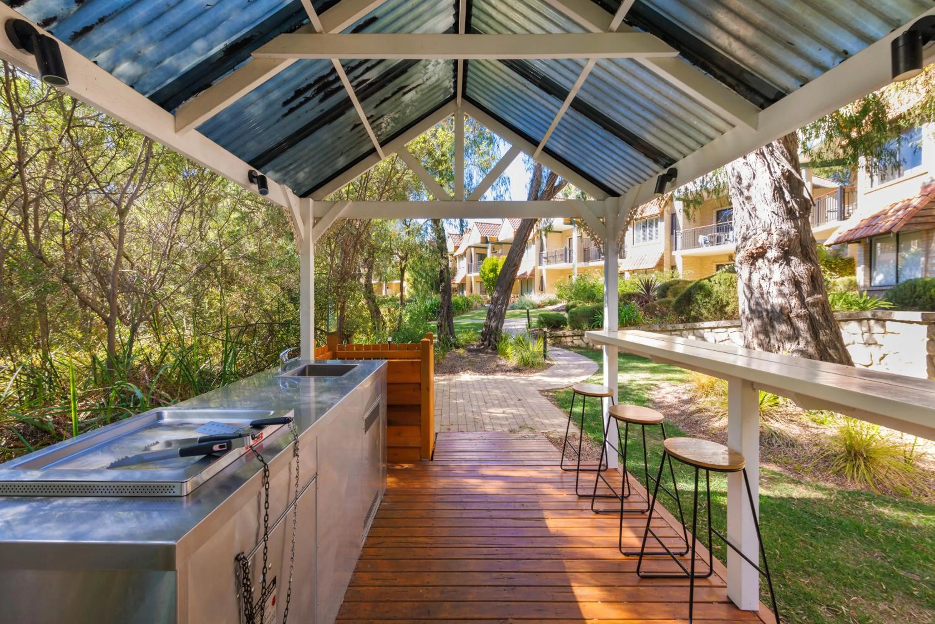 BBQ facilities in Club Wyndham Dunsborough, Trademark Collection by Wyndham