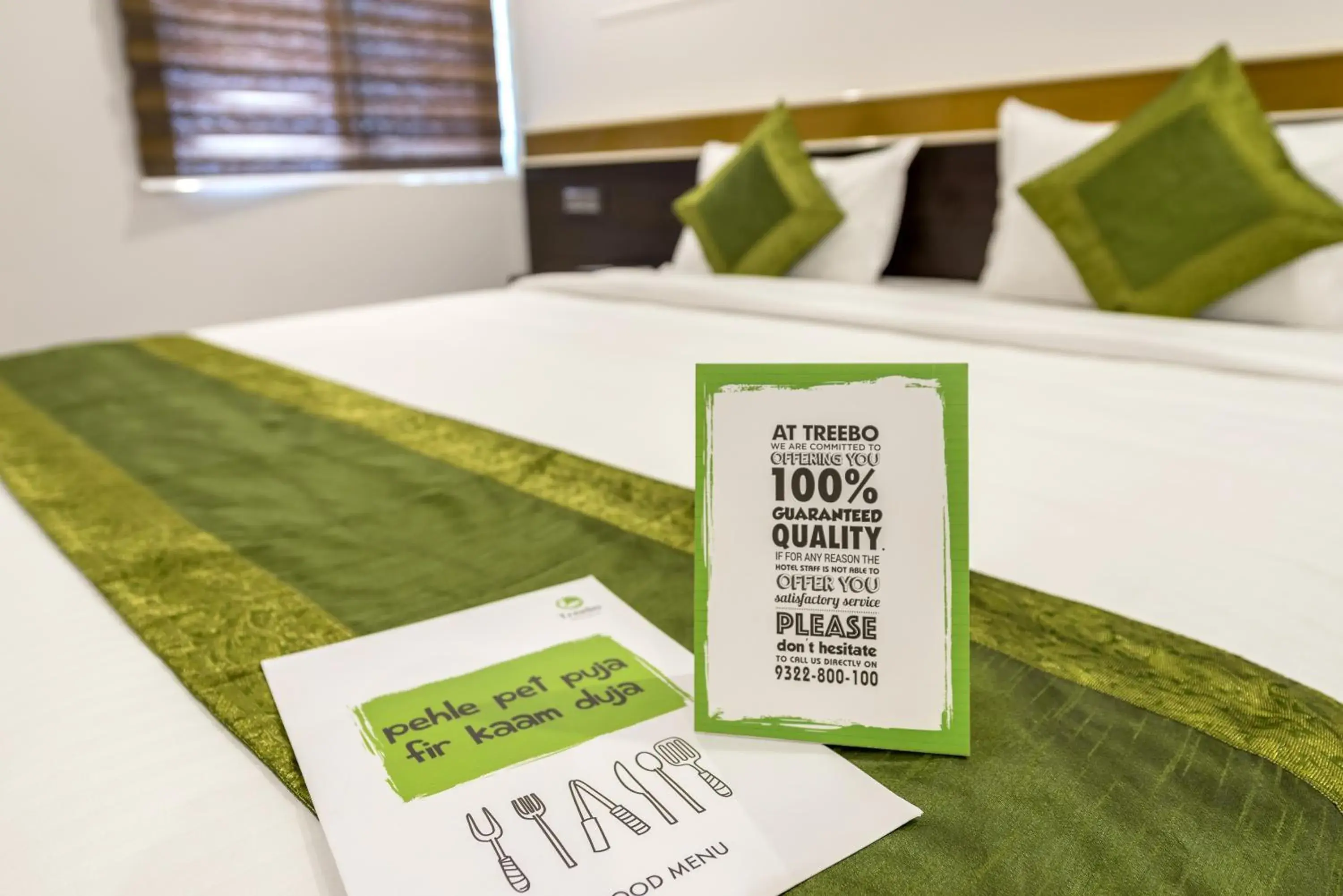 Bedroom, Bed in Treebo Raj Premier, Indiranagar Bedroom, Bed in Treebo Raj Premier, Indiranagar