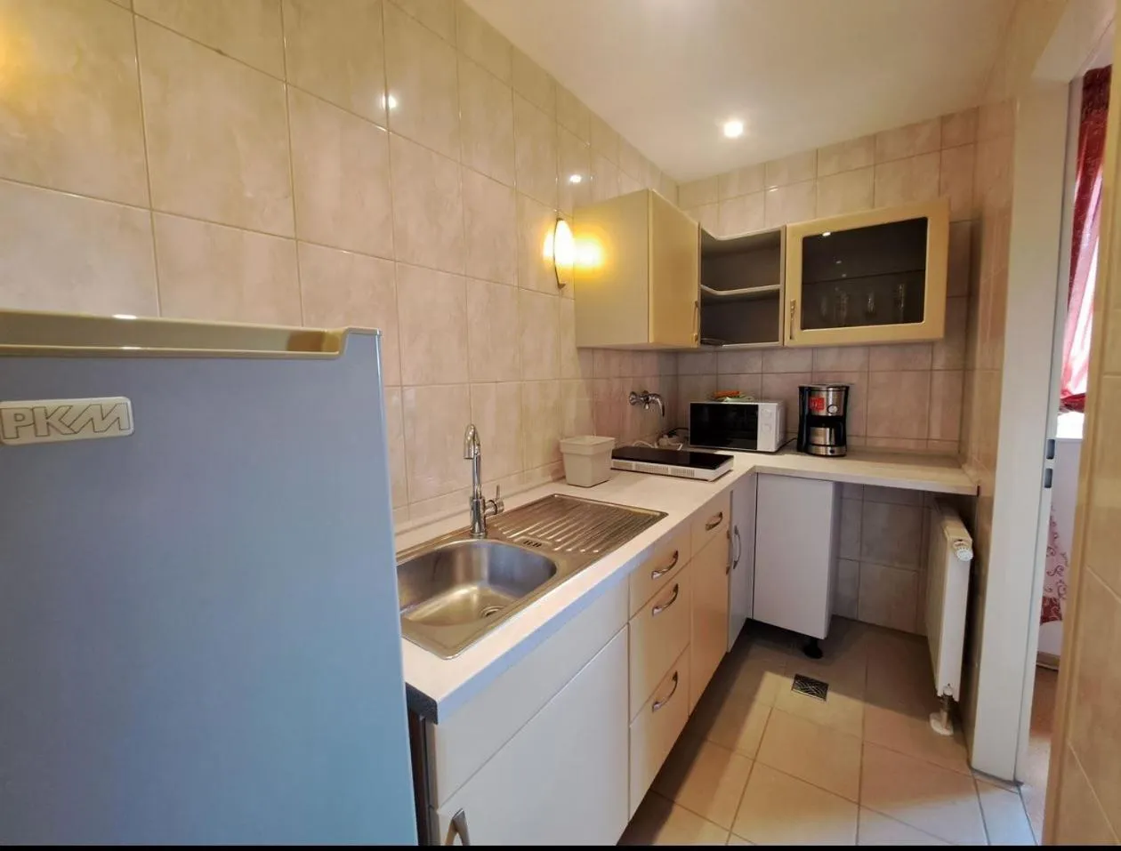 Kitchen or kitchenette in Mediterran Hotel Juwel