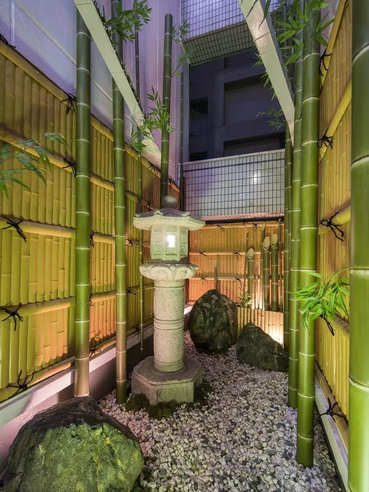 Inner courtyard view in Sejour Fujita Inner courtyard view in Sejour Fujita