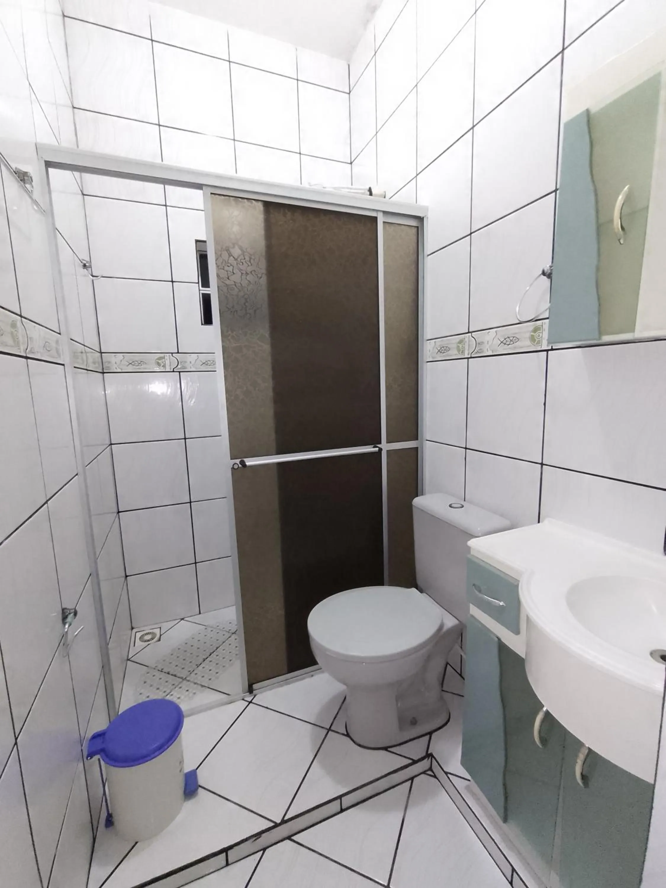 Bathroom in Pousada Oliveira