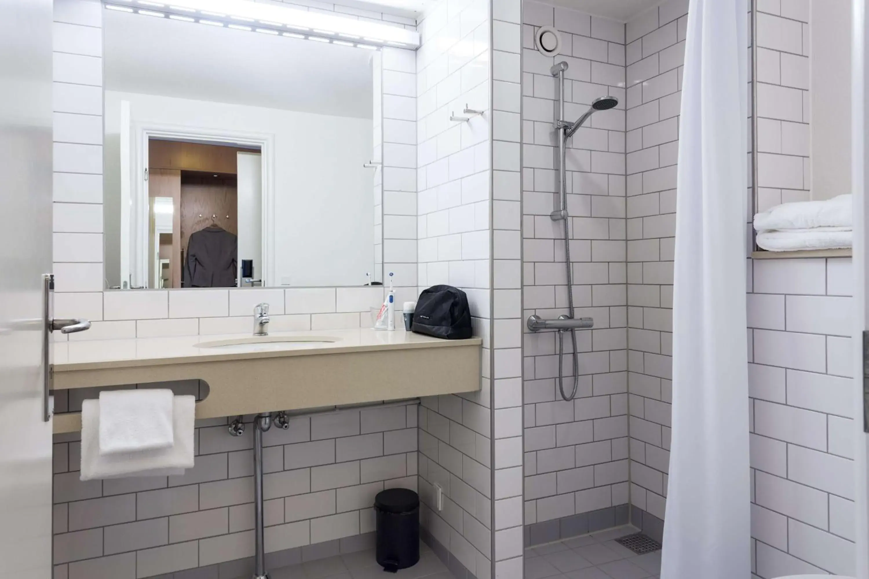 Bathroom in Scandic Sønderborg Bathroom in Scandic Sønderborg