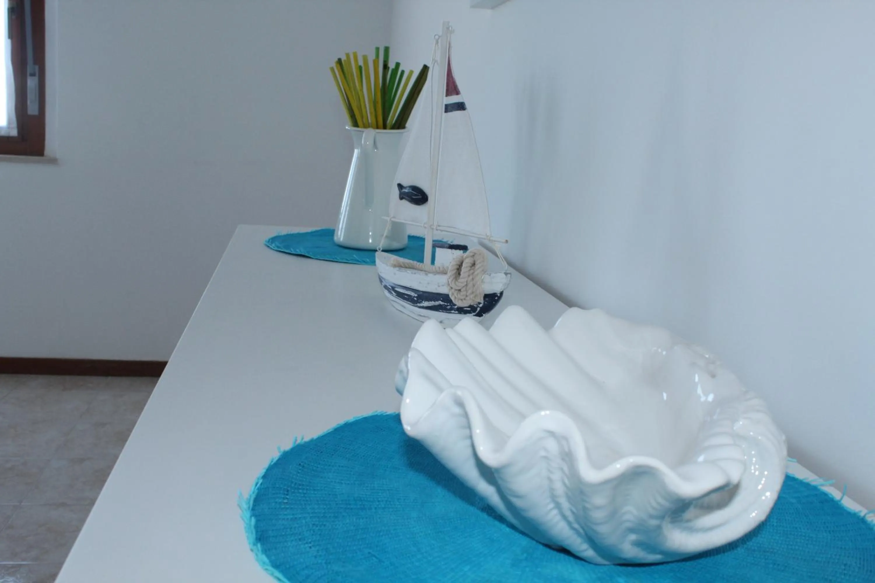 Communal lounge/ TV room in Cala Chiara B&B