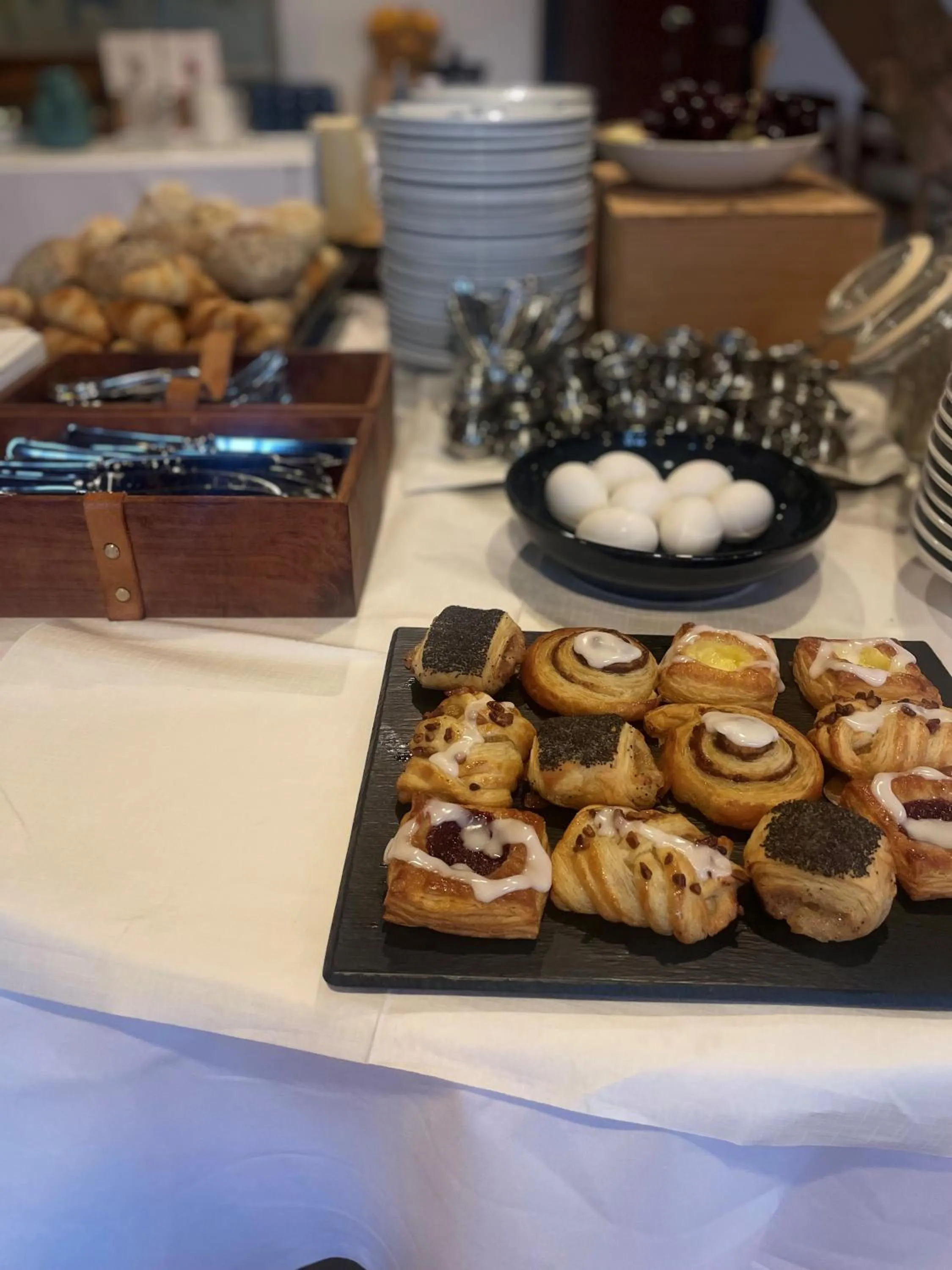 Buffet breakfast in Filskov Kro