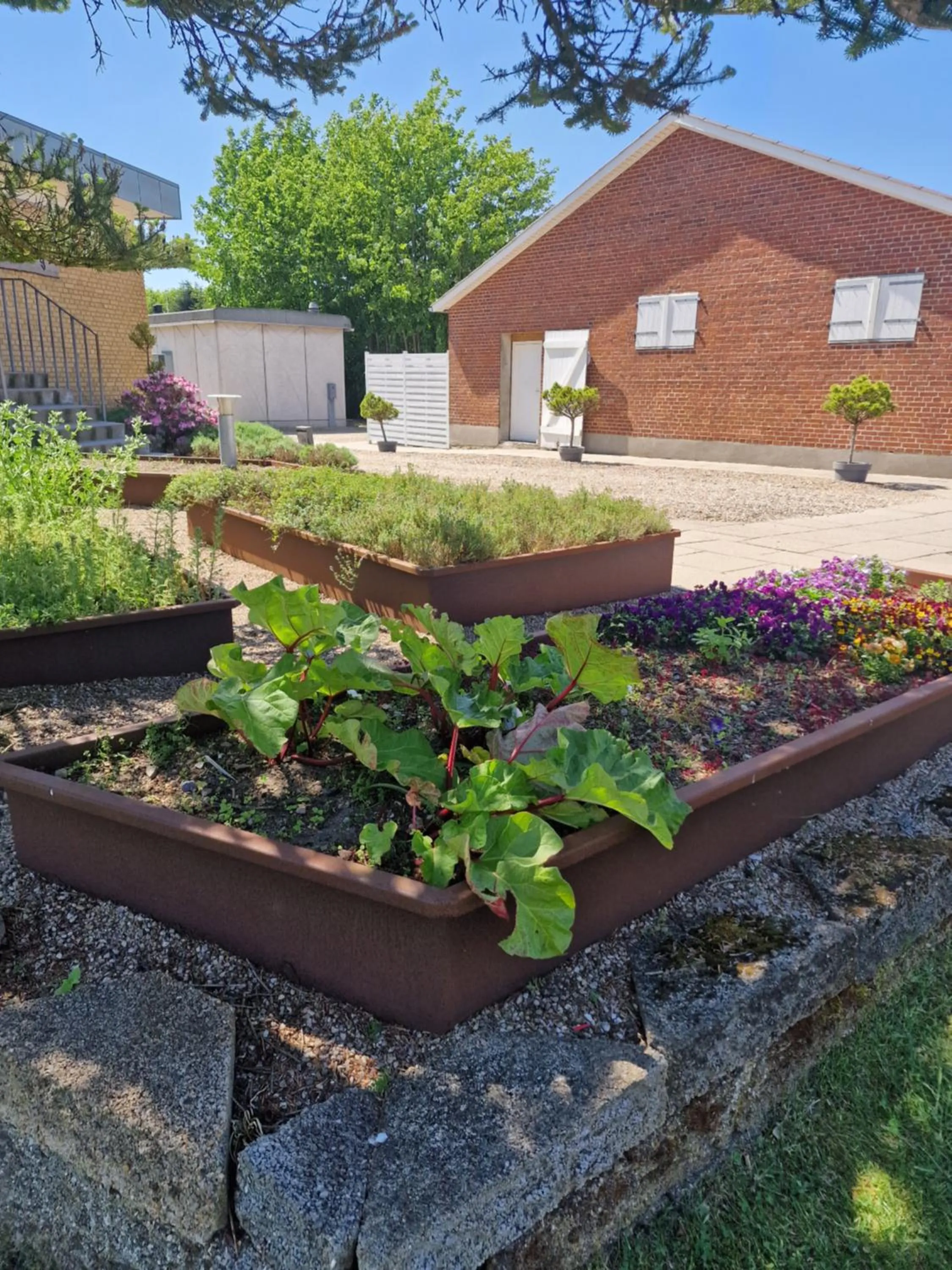Garden in Filskov Kro