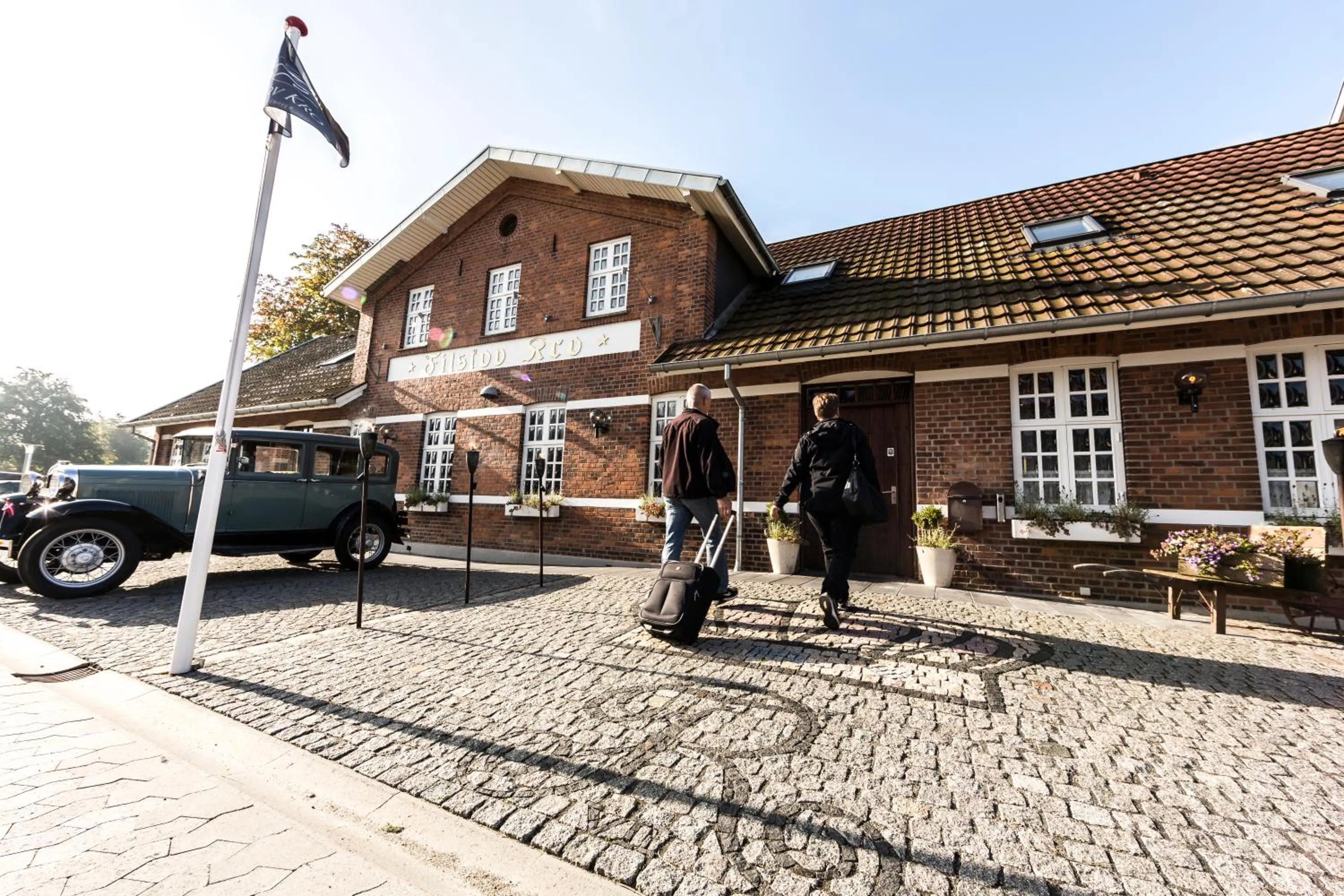 Facade/entrance in Filskov Kro