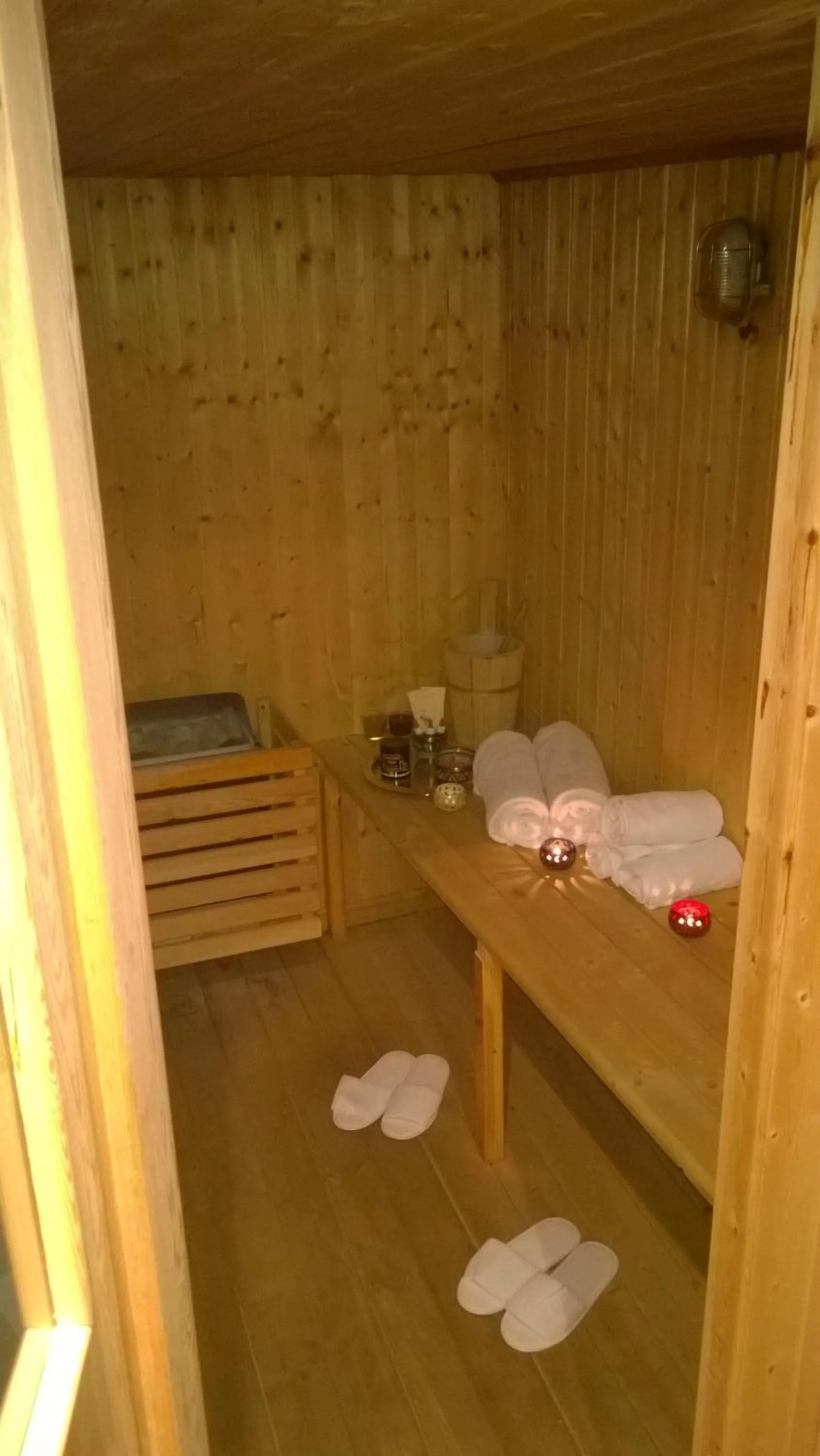 Sauna in Hotel Chez Toi
