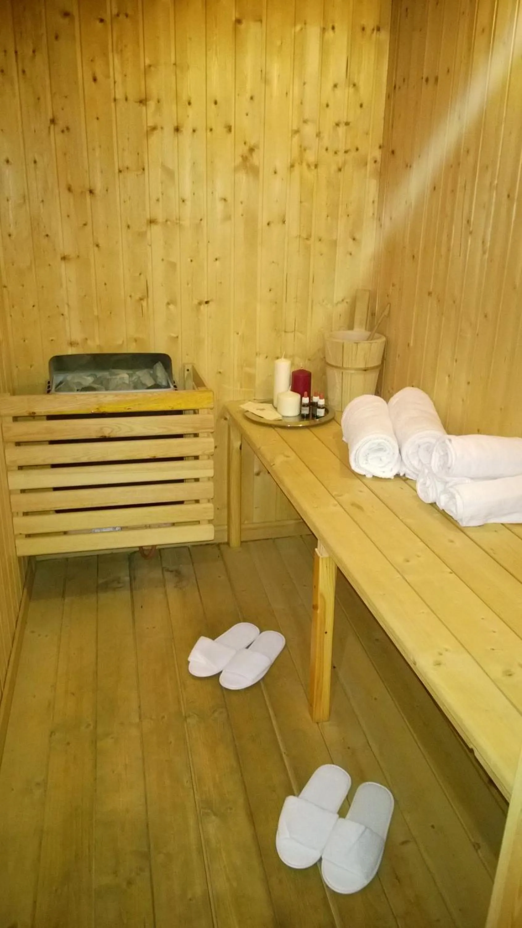 Sauna in Hotel Chez Toi