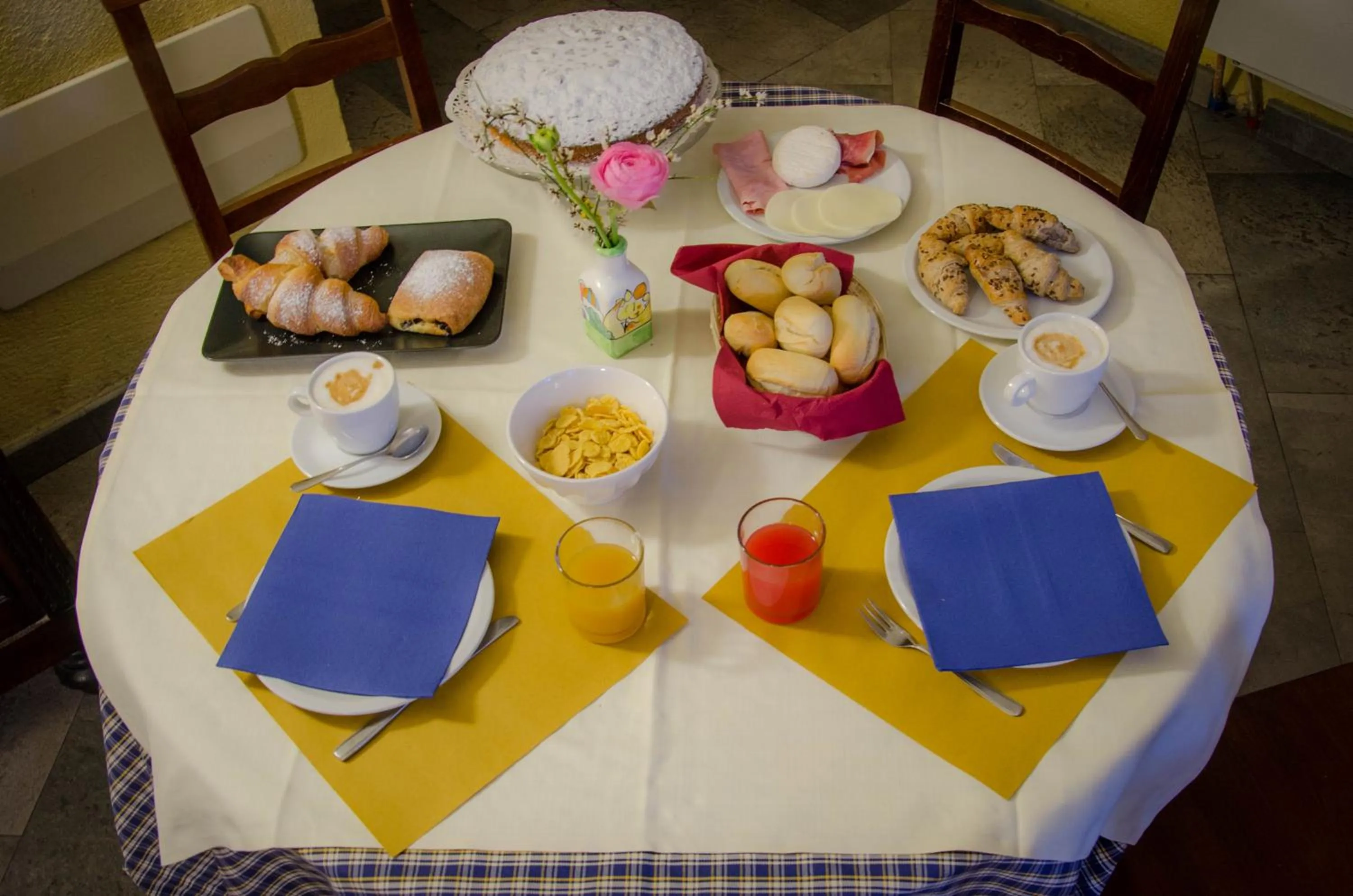 Food close-up in Hotel Chez Toi