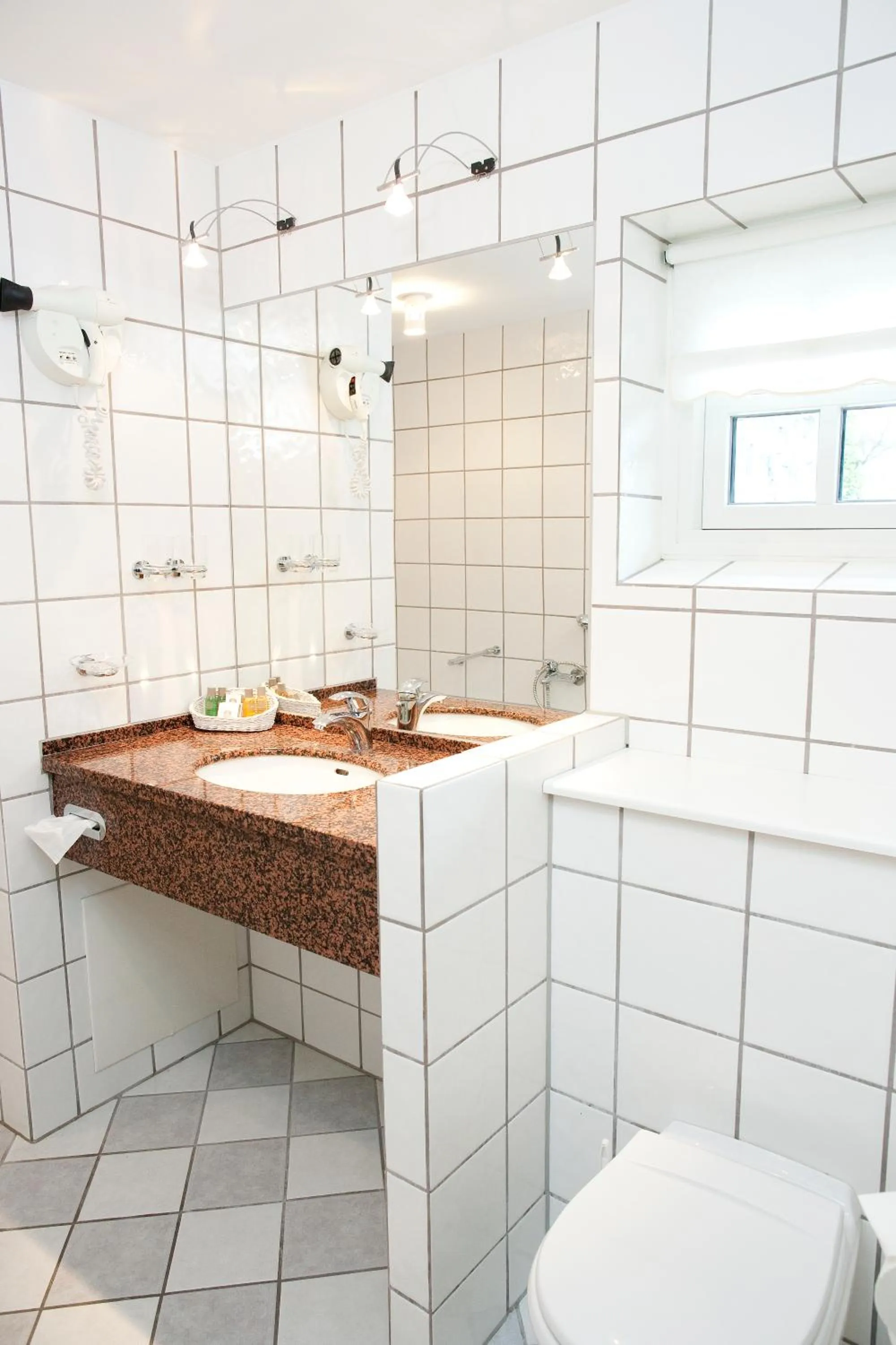 Bathroom in Hotel Knudsens Gaard